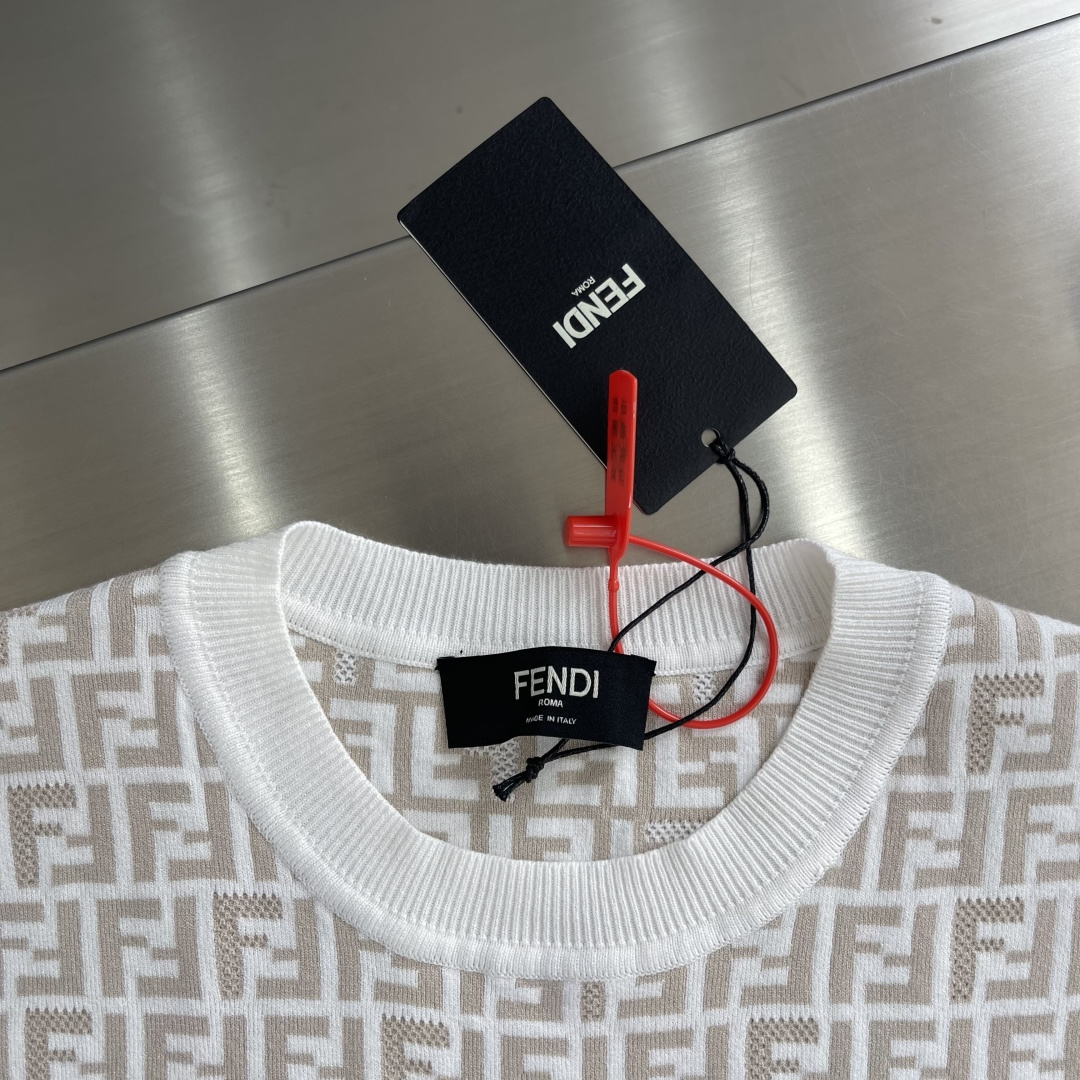 Fendi Basic Clothing Knitted Black
