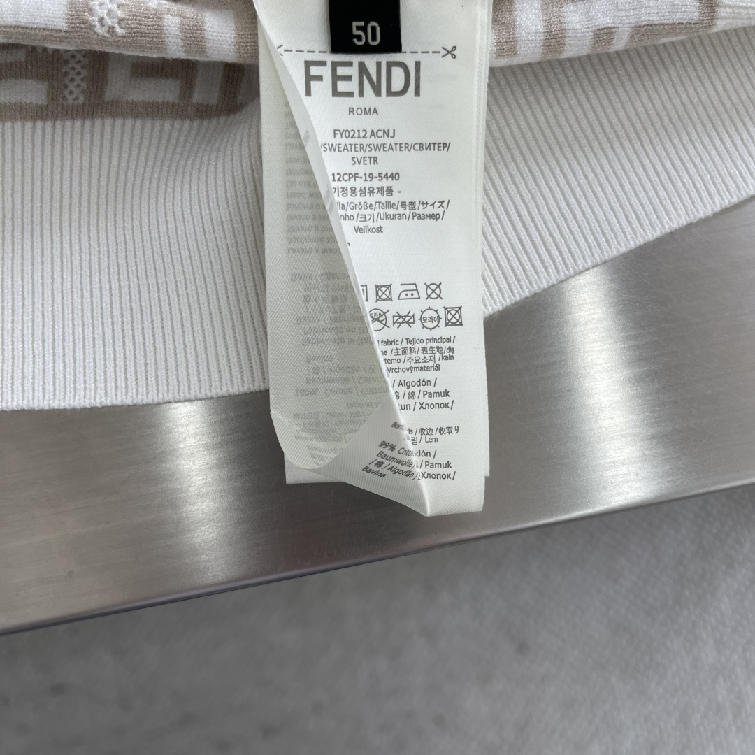 Fendi Basic Clothing Knitted Black