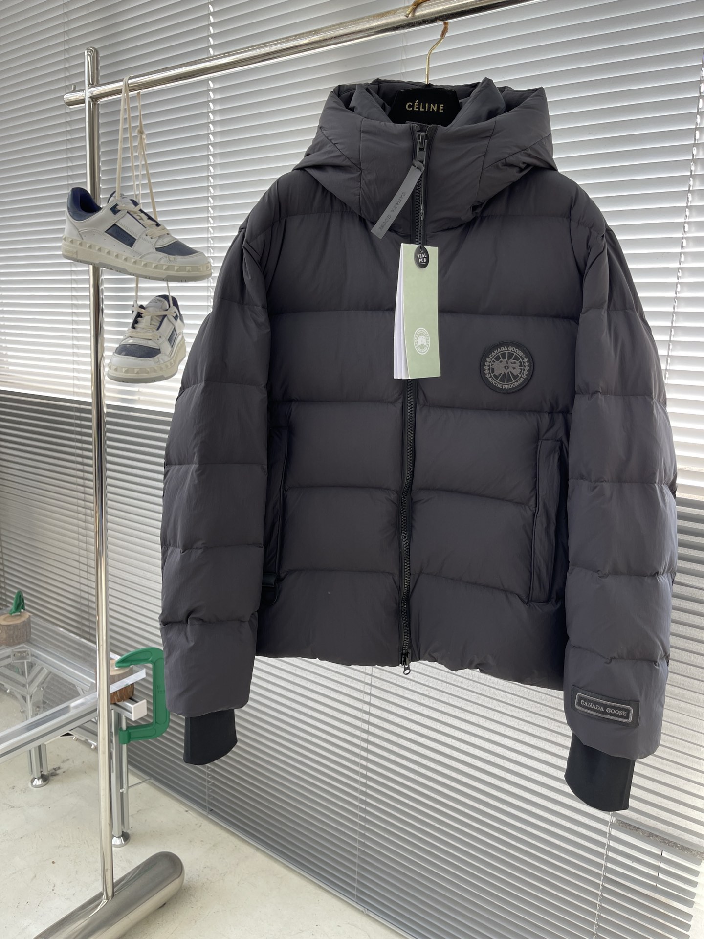 Canada Goose Couple Down Jacket Wool Hooded Xs-s-m-l-xl