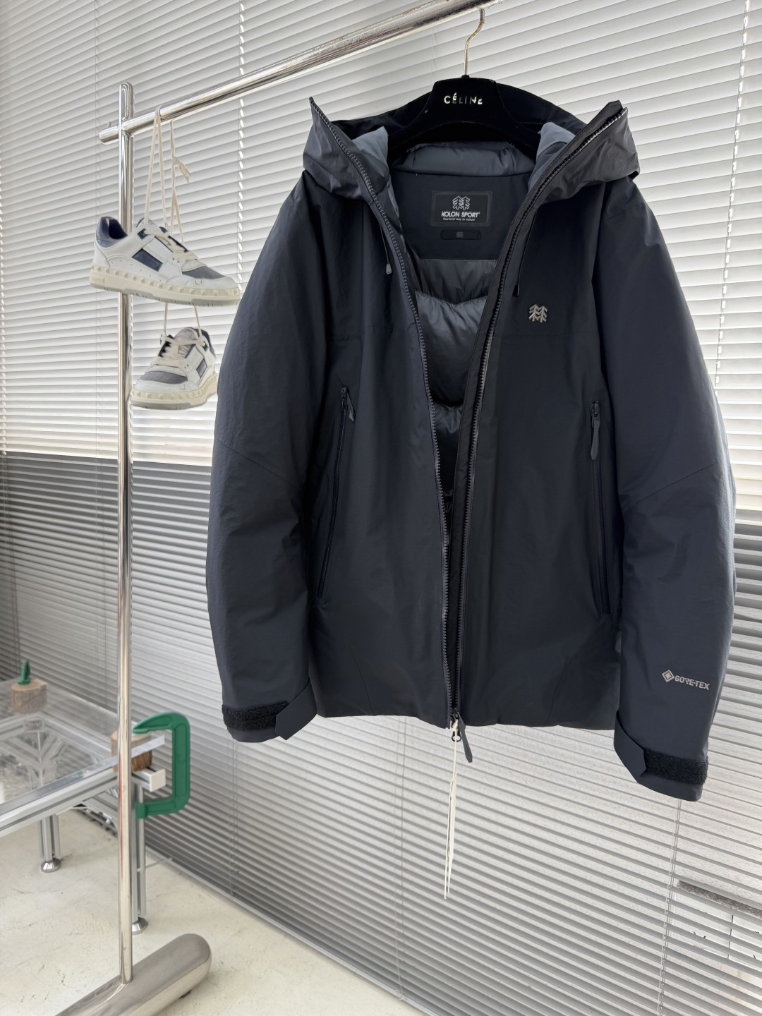 Kolon Sport Couple Down Jacket Goose Down Hooded S-m-l-xl-xxl