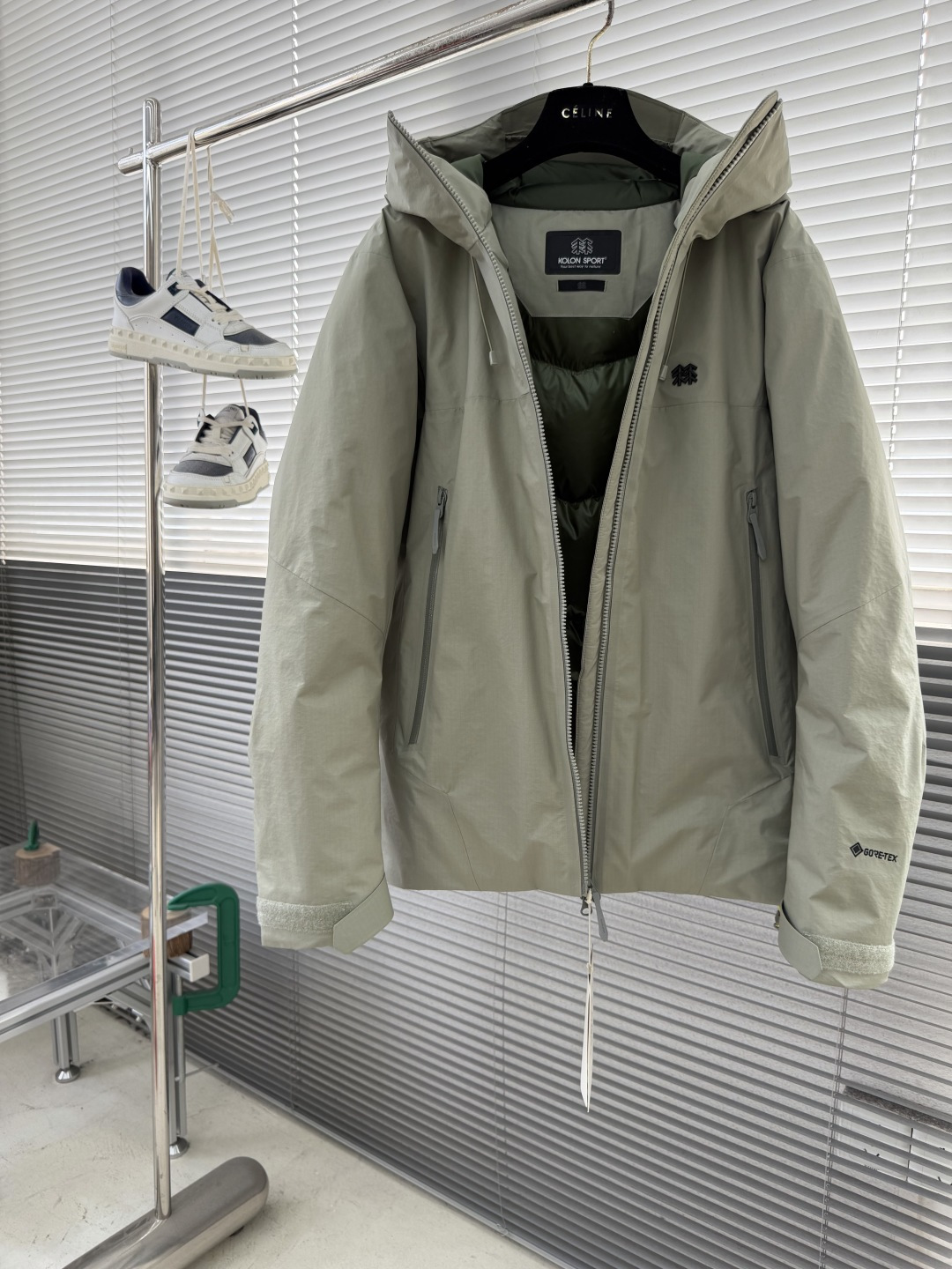 Kolon Sport Couple Down Jacket Goose Down Hooded S-m-l-xl-xxl