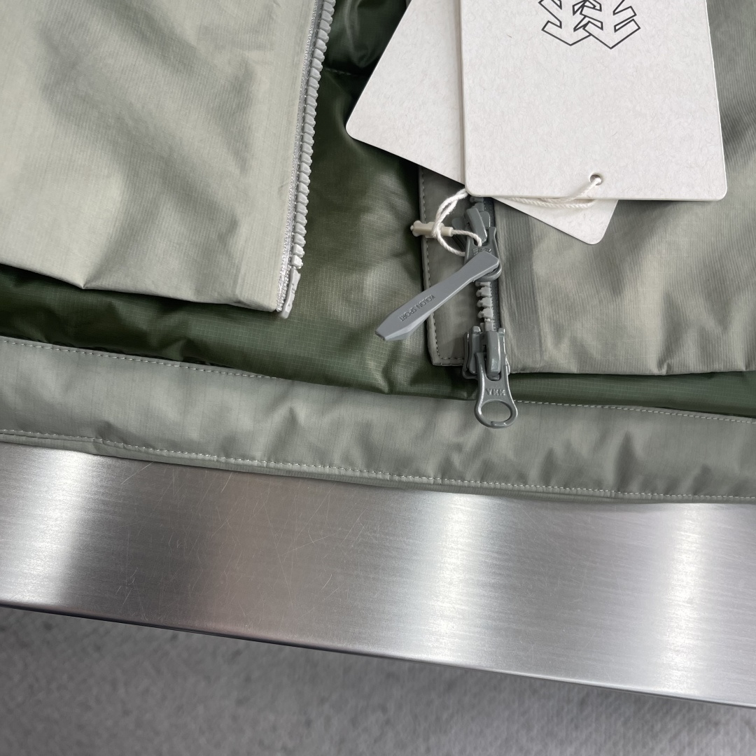 Kolon Sport Couple Down Jacket Goose Down Hooded S-m-l-xl-xxl