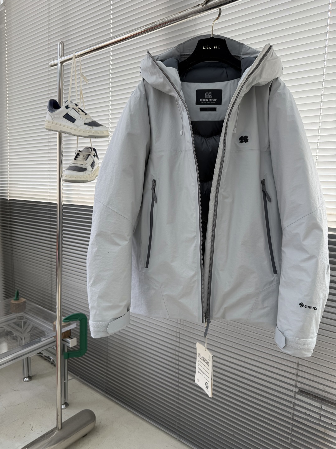 Kolon Sport Couple Down Jacket Goose Down Hooded S-m-l-xl-xxl