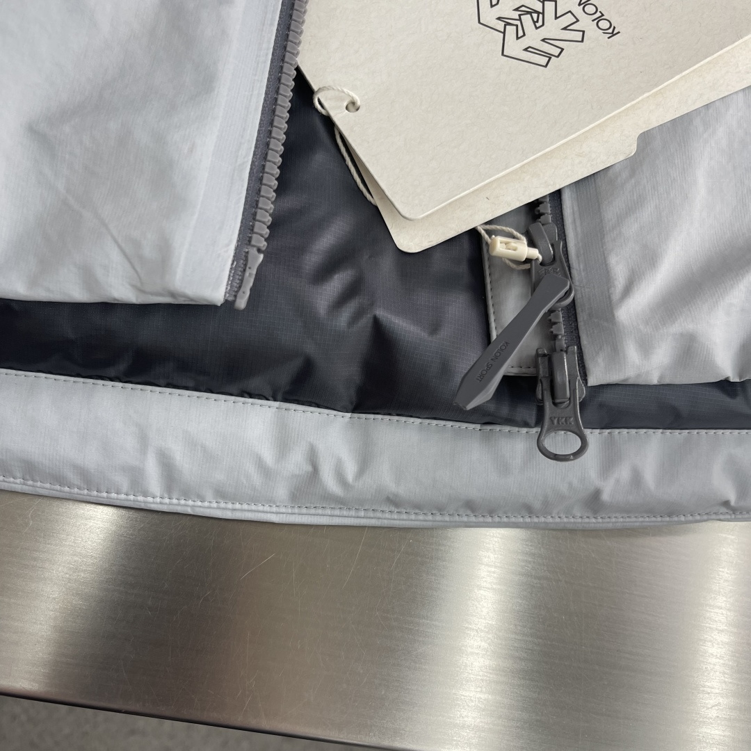 Kolon Sport Couple Down Jacket Goose Down Hooded S-m-l-xl-xxl