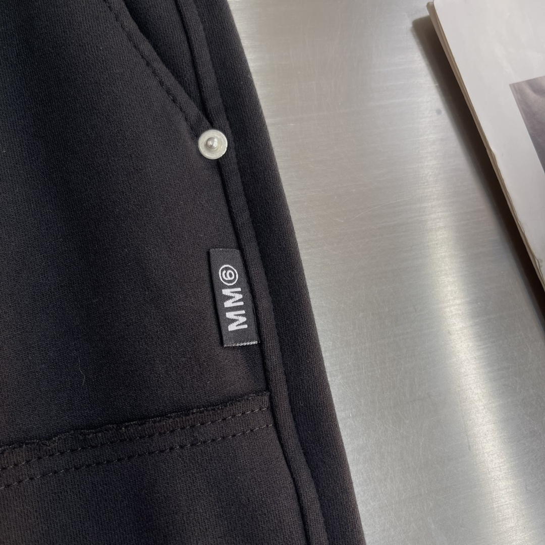 Maison Margiela Male Basic Clothing Cotton Gray Fleece Lined M-xl