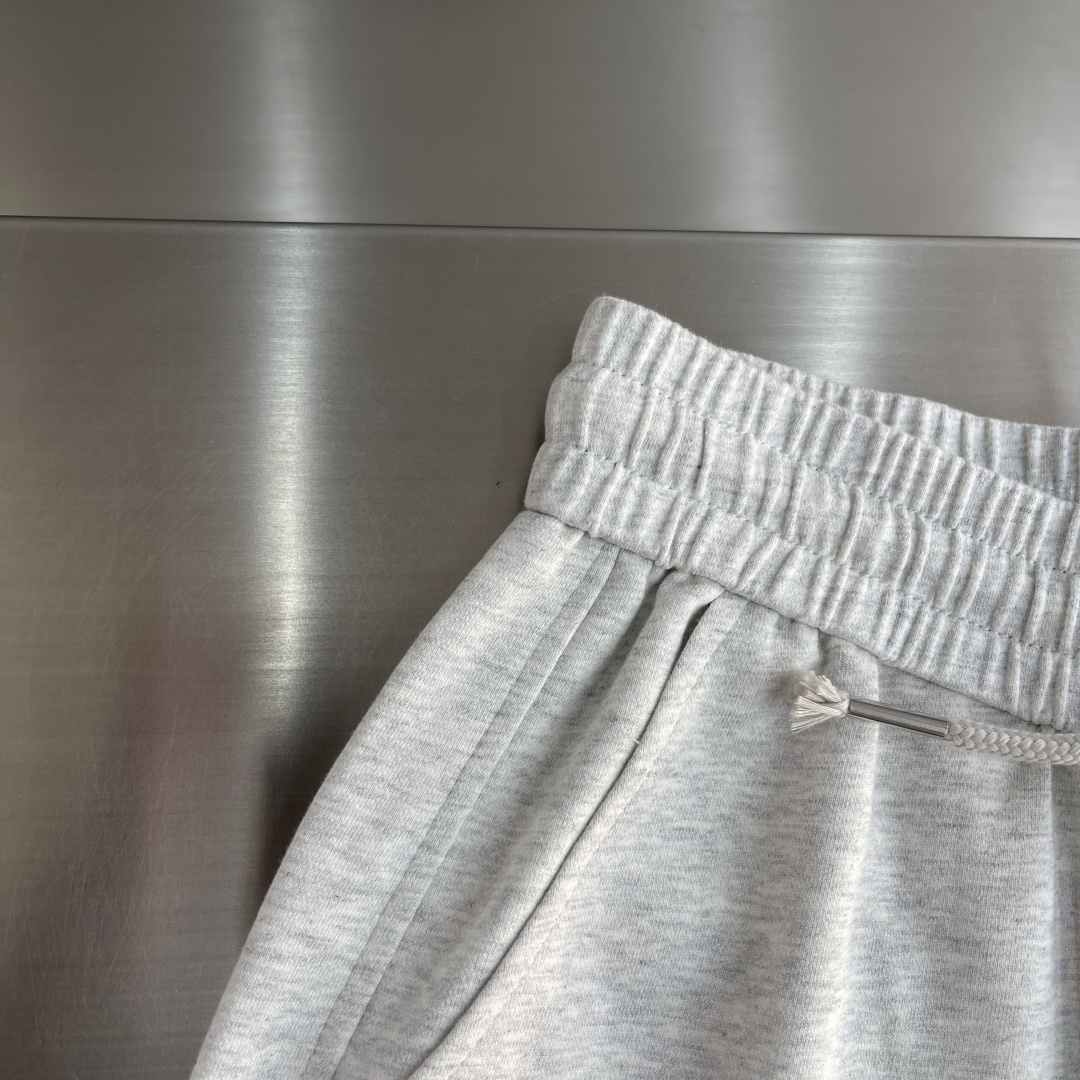 Maison Margiela Male Basic Clothing Cotton Gray Fleece Lined M-xl