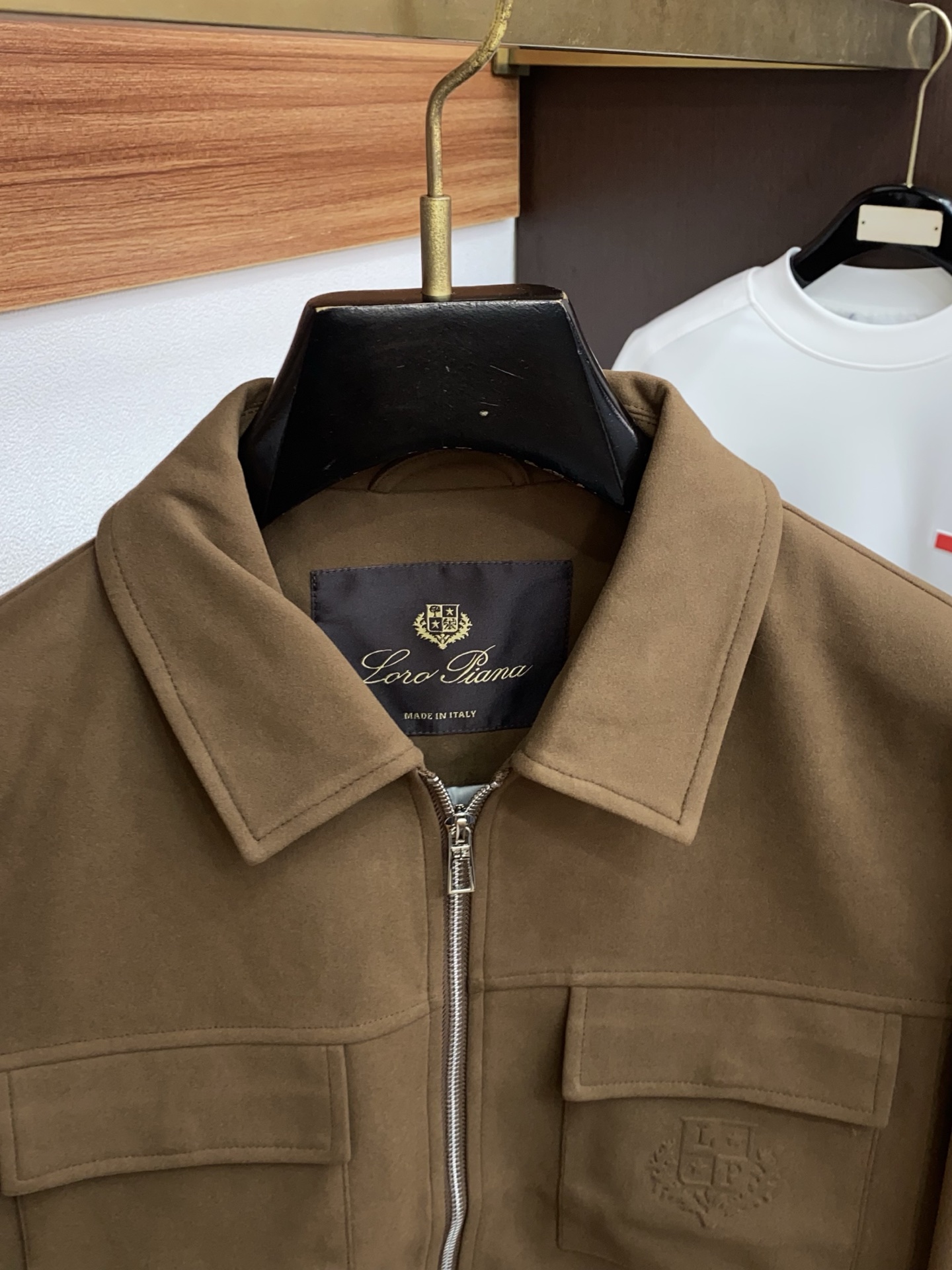 Loro Piana Male Jacket Blue Slim Fit M-l-xl