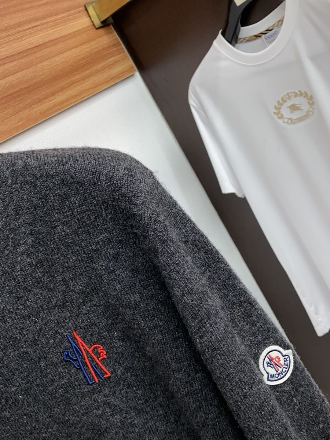 Moncler Male Basic Clothing Wool M-l-xl