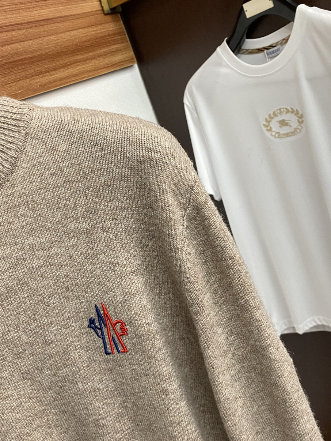 Moncler Male Basic Clothing Wool M-l-xl