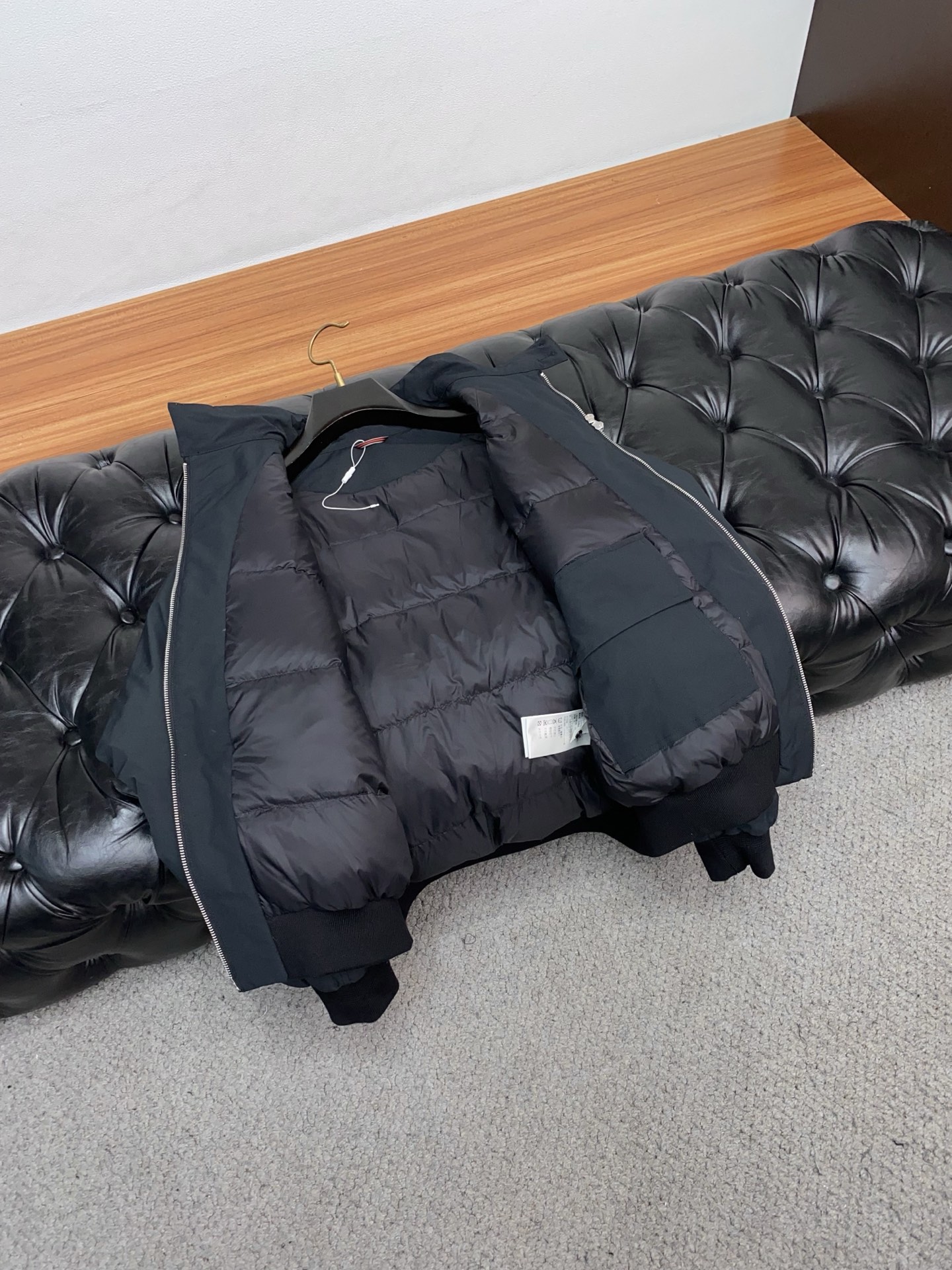 Balenciaga Male Down Jacket White Duck Down Hooded M-l-xl