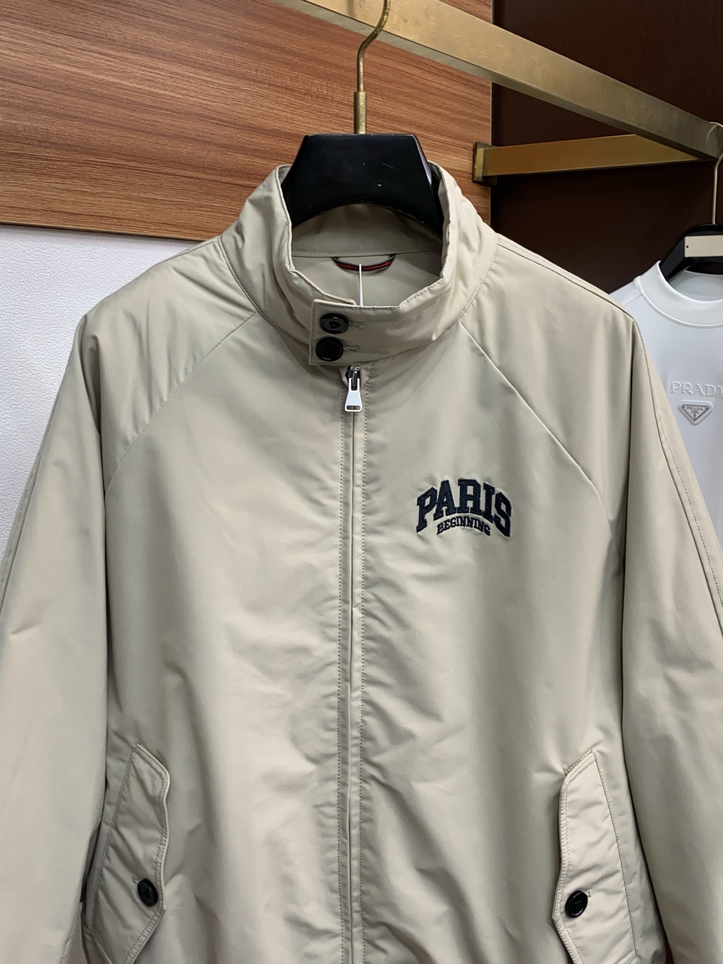 Balenciaga Male Down Jacket White Duck Down Hooded M-l-xl