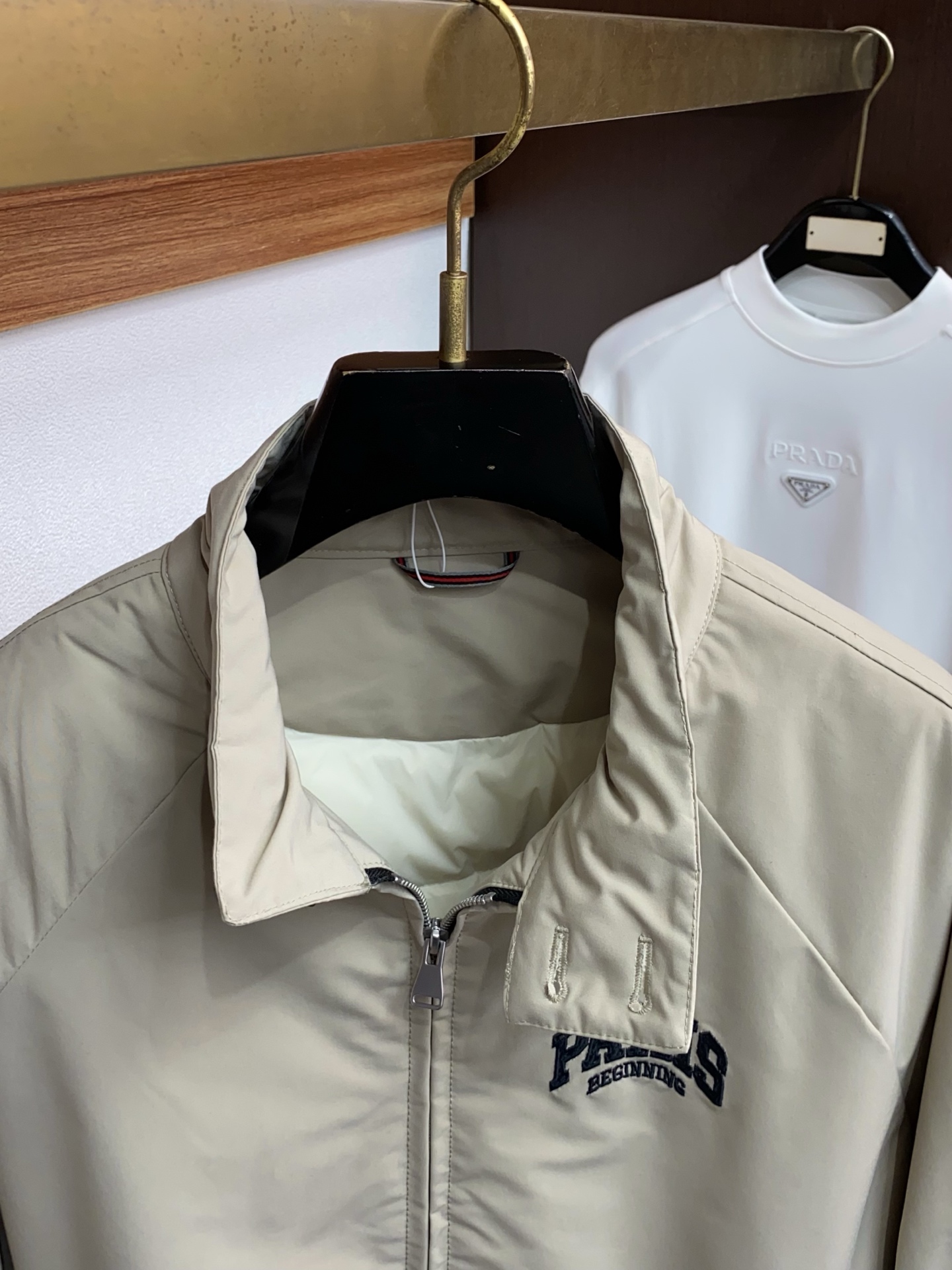 Balenciaga Male Down Jacket White Duck Down Hooded M-l-xl