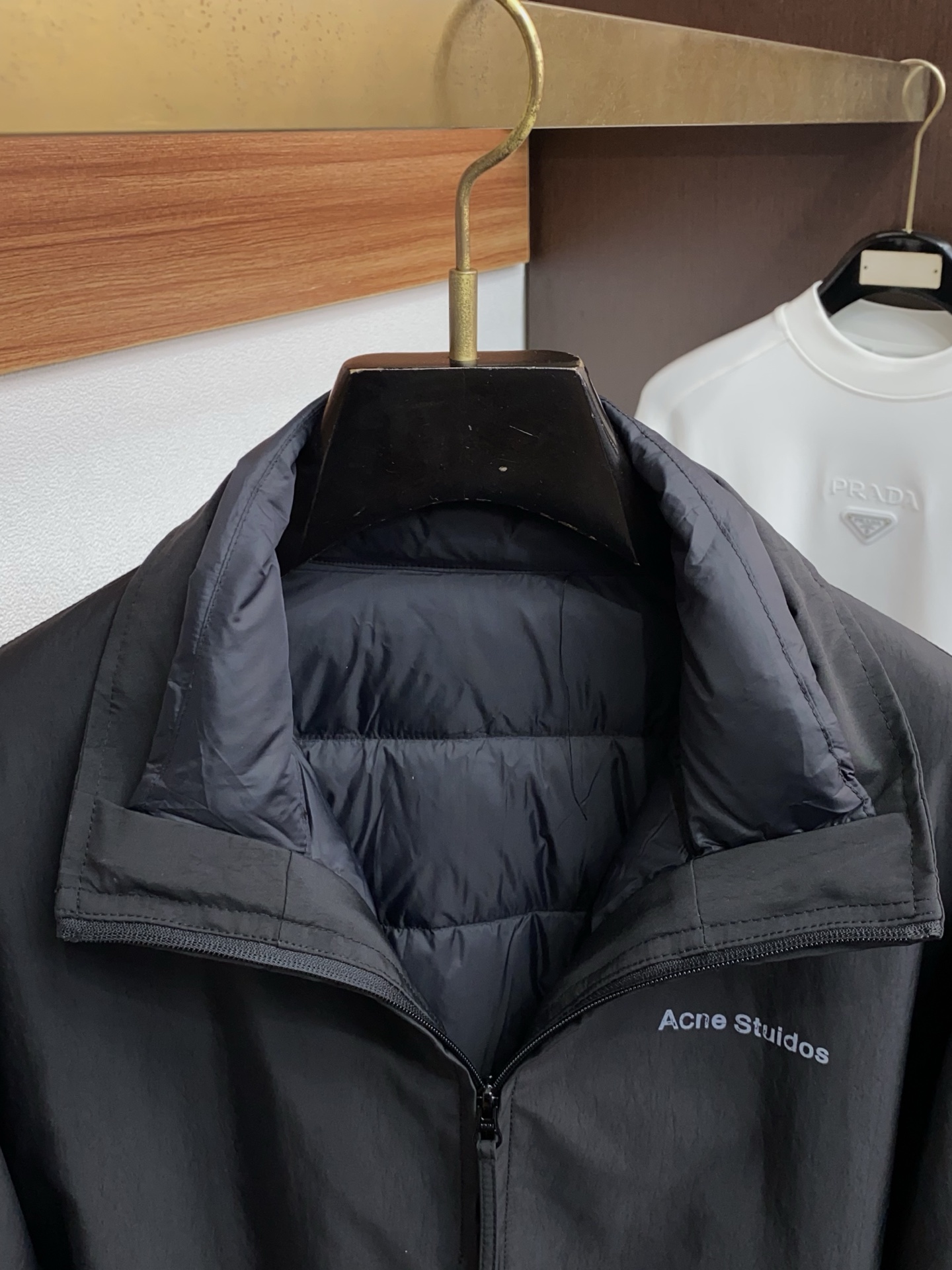 Male Down Jacket White Duck Down Hooded M-l-xl