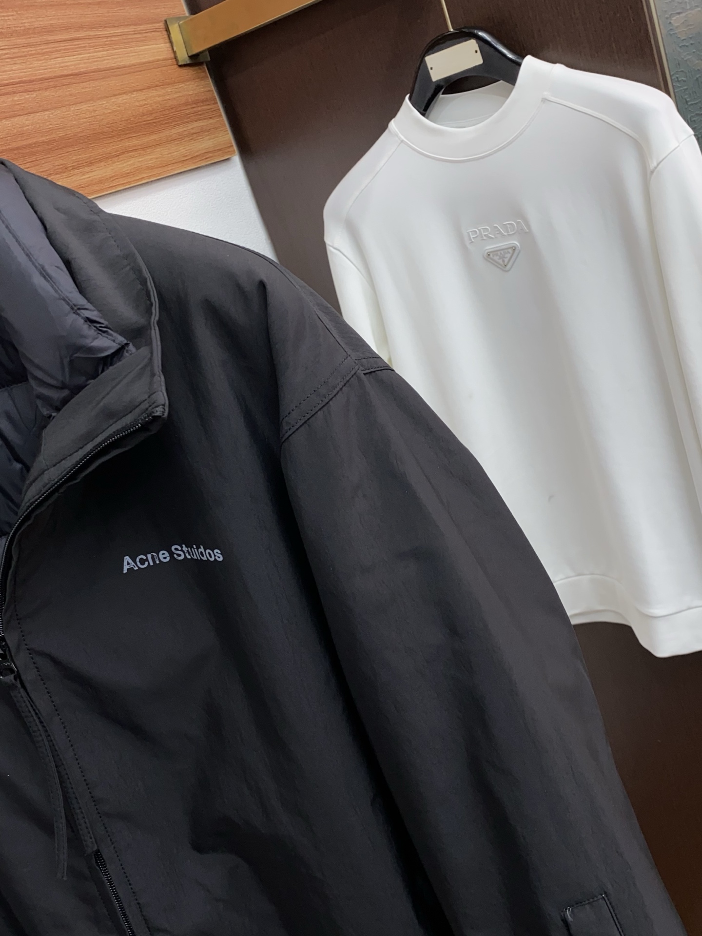 Male Down Jacket White Duck Down Hooded M-l-xl