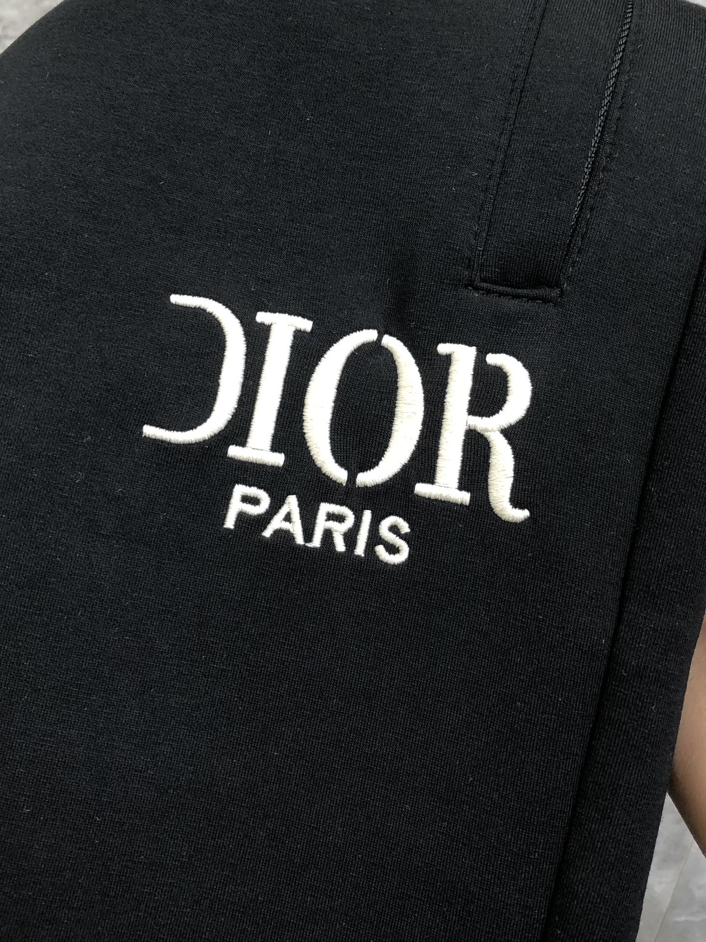 Dior Male Sports Pants Cotton Black M-l-xl