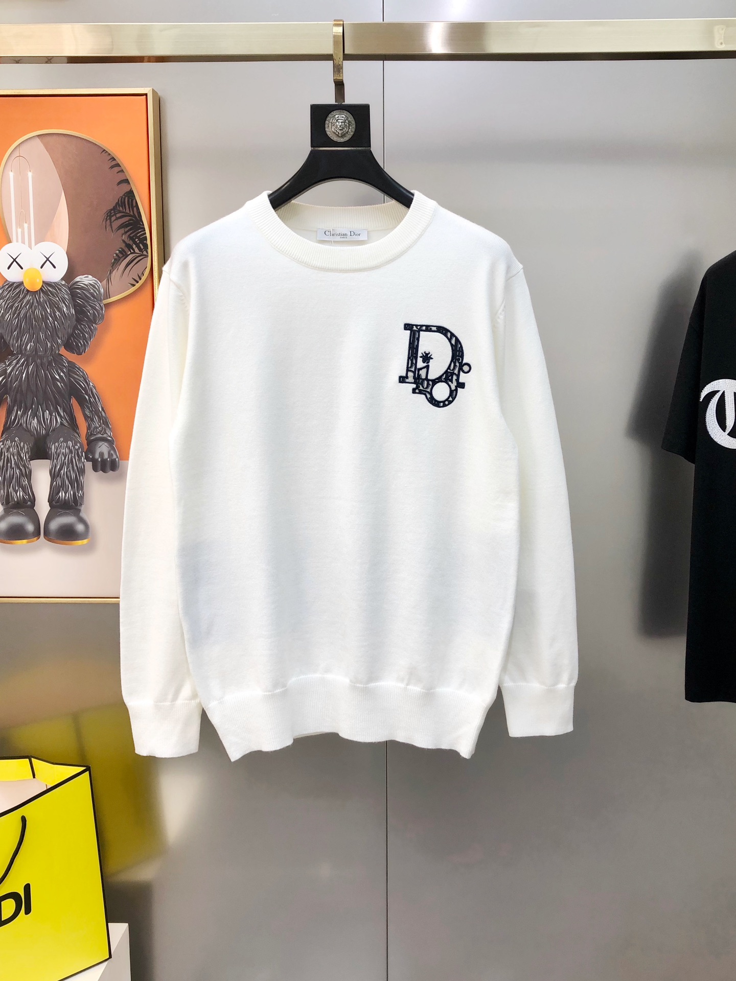 Dior Male Basic Clothing Wool Black M-l-xl