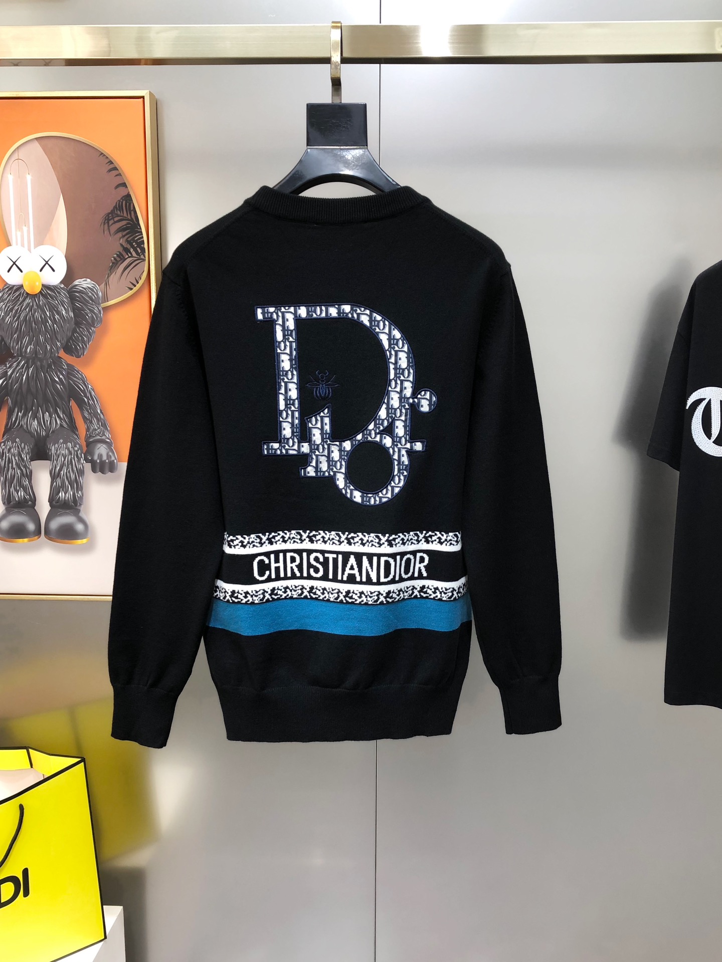 Dior Male Basic Clothing Wool Black M-l-xl