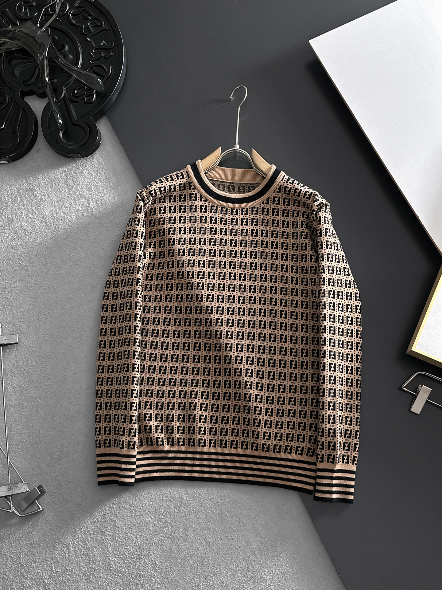 Fendi Couple Basic Clothing Wool M-xl