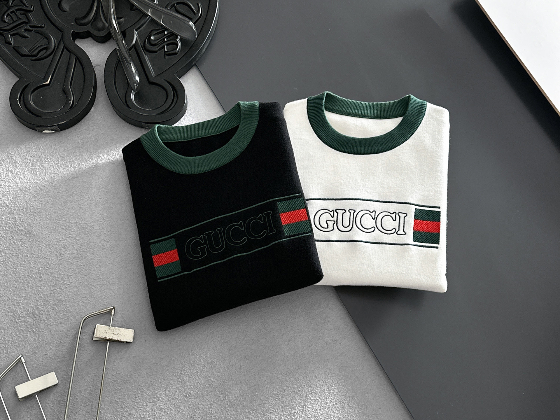 Gucci Couple Basic Clothing Wool M-xl