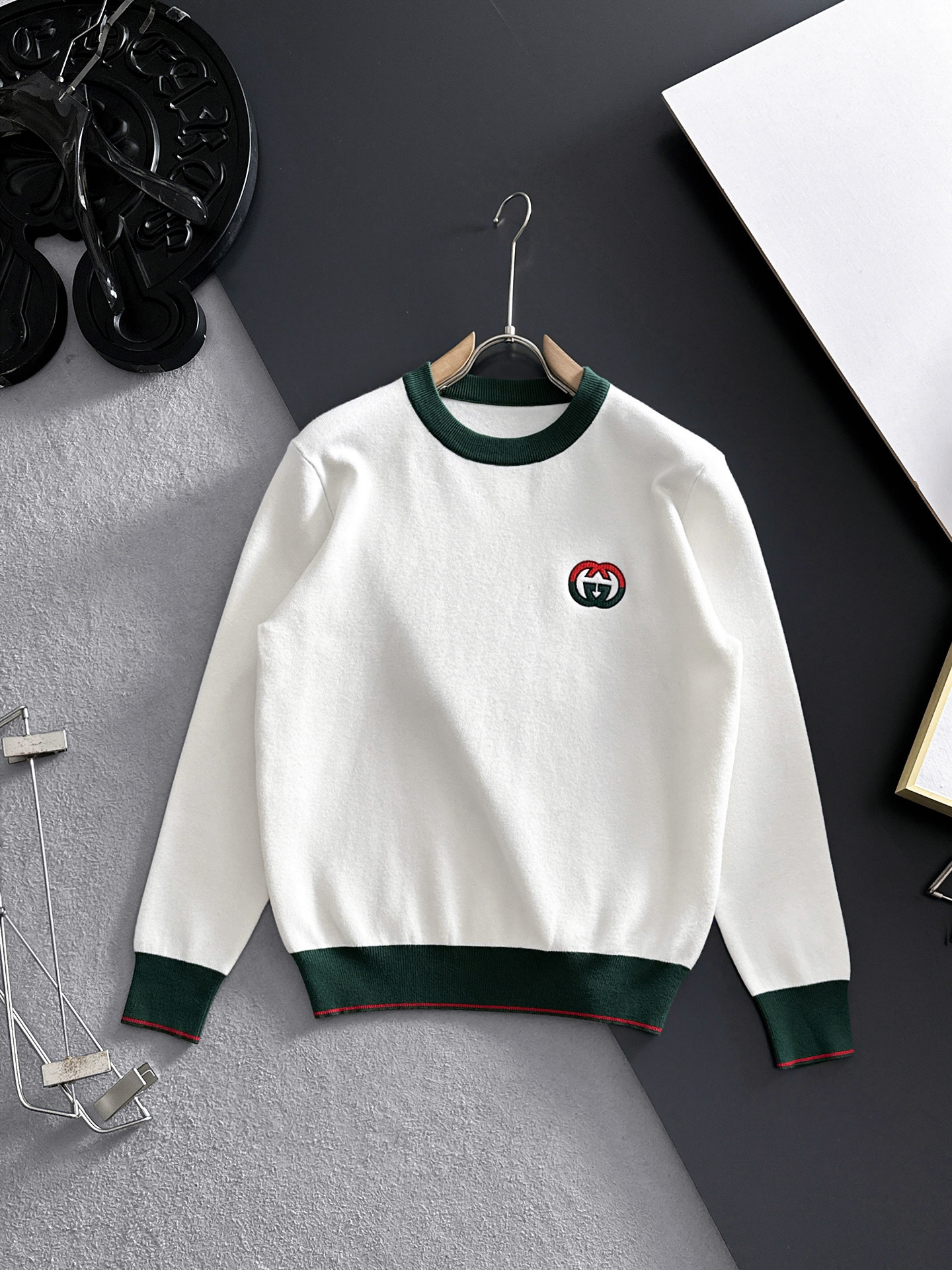 Gucci Couple Basic Clothing Wool M-xl