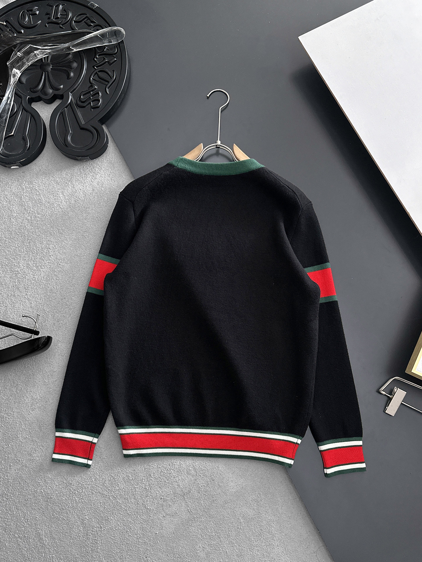 Gucci Couple Basic Clothing Wool M-xl