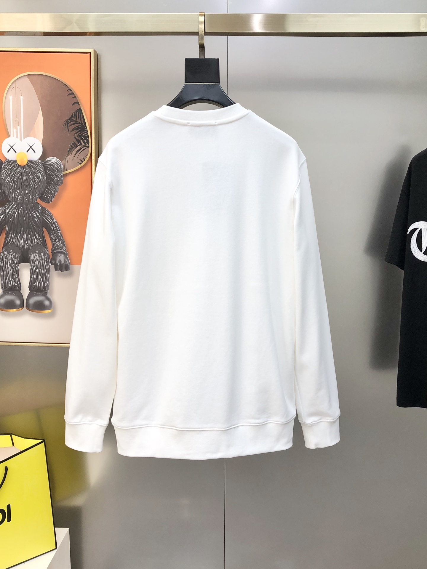 Gucci Male Hoodie Cotton Black Loose Fit S-m-l-xl