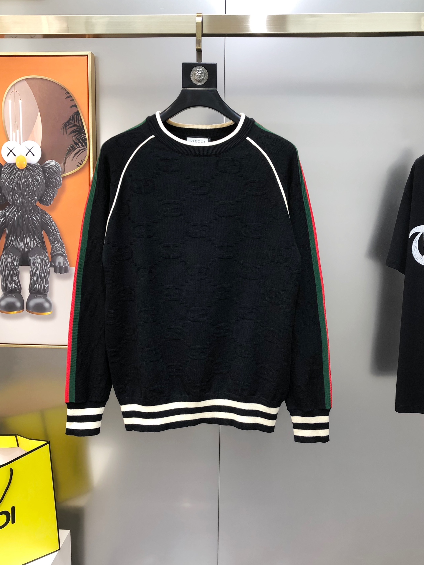 Gucci Male Basic Clothing Wool Black M-l-xl