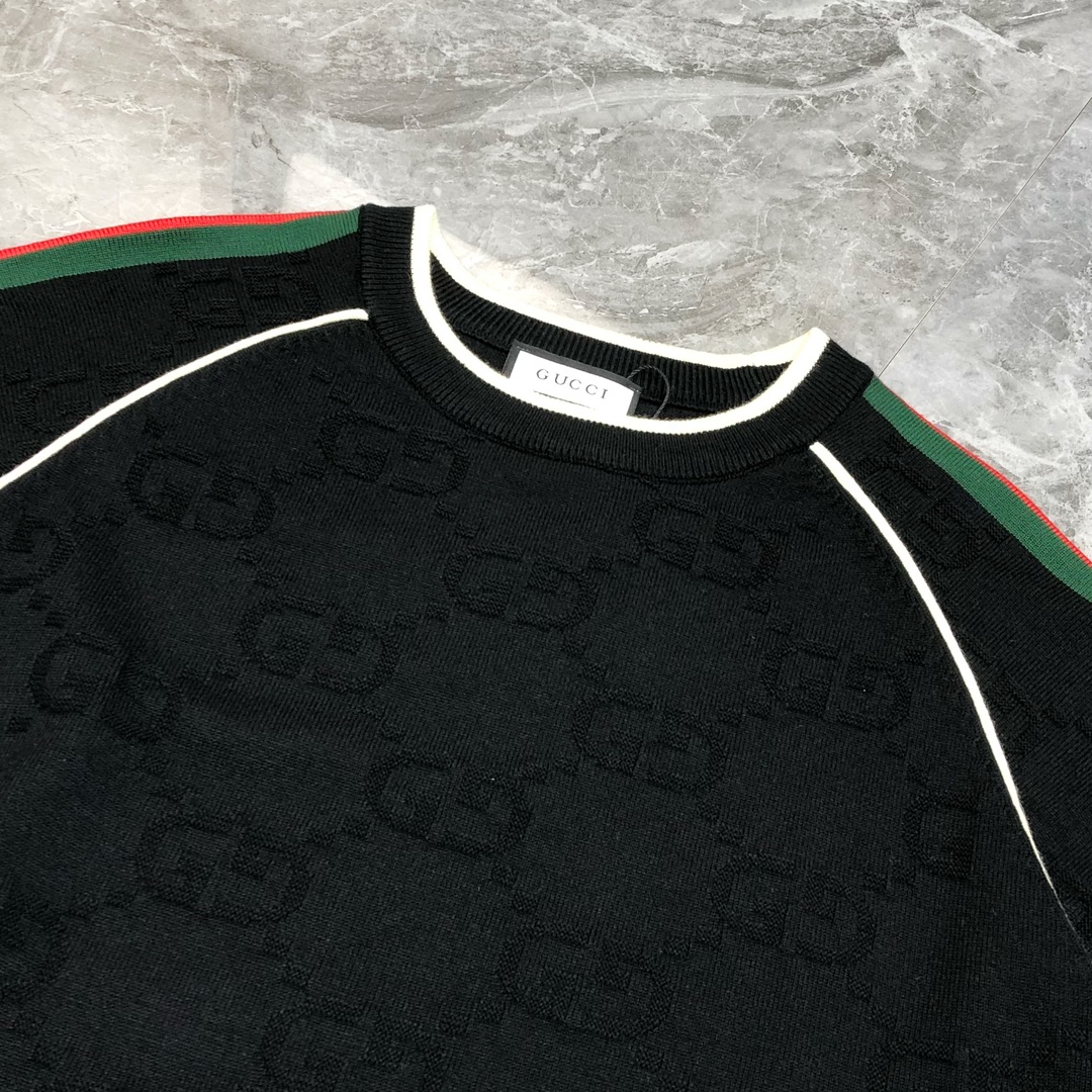 Gucci Male Basic Clothing Wool Black M-l-xl