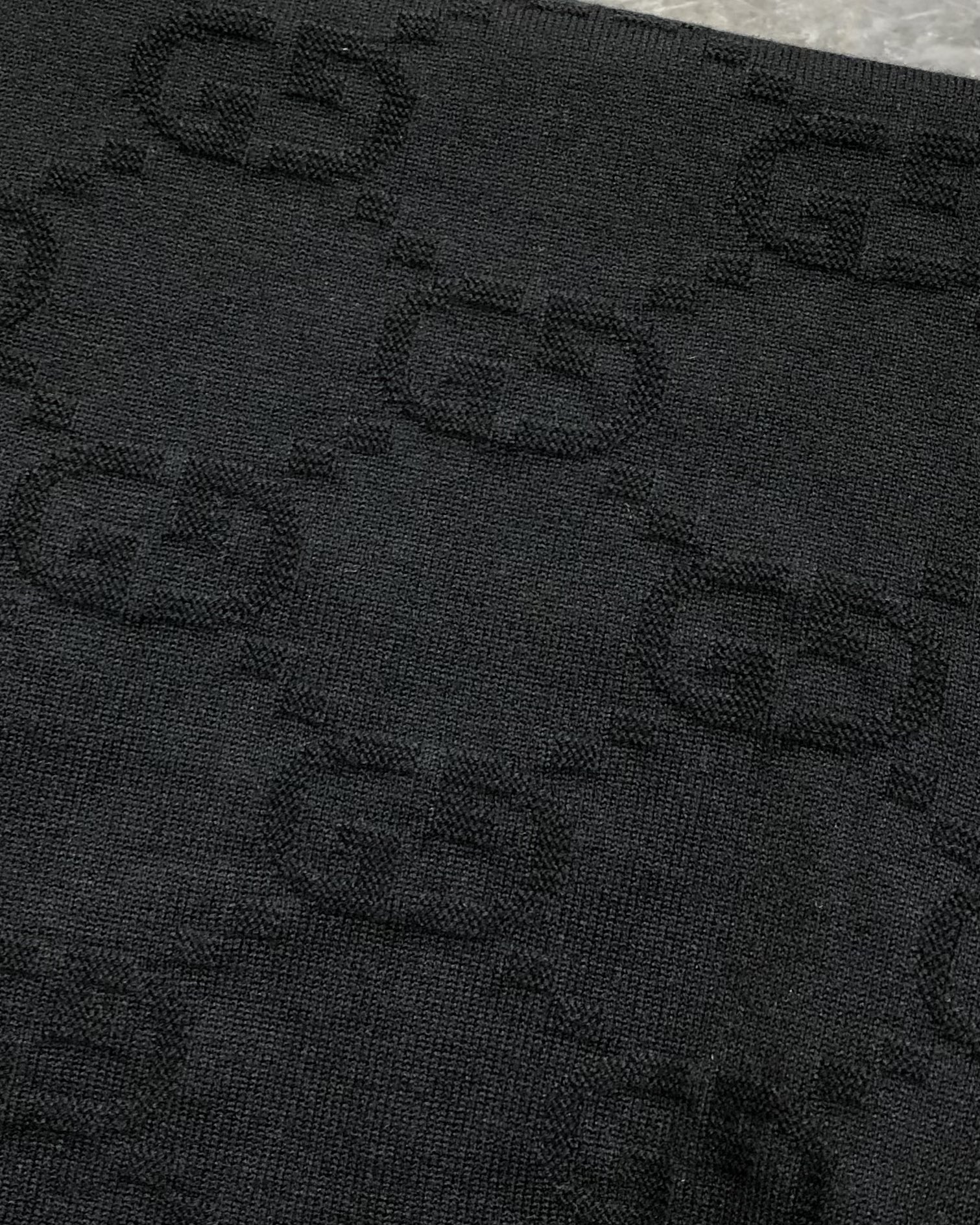 Gucci Male Basic Clothing Wool Black M-l-xl