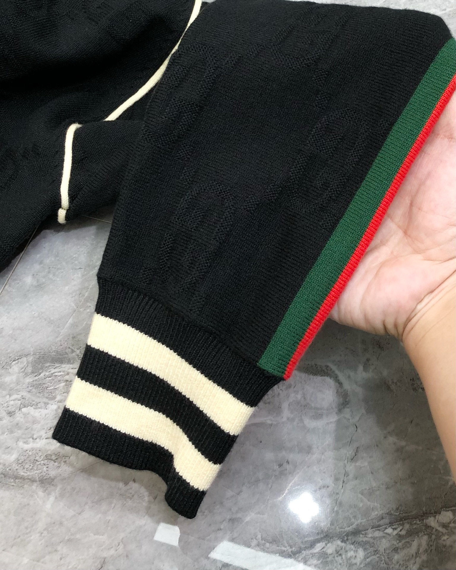 Gucci Male Basic Clothing Wool Black M-l-xl
