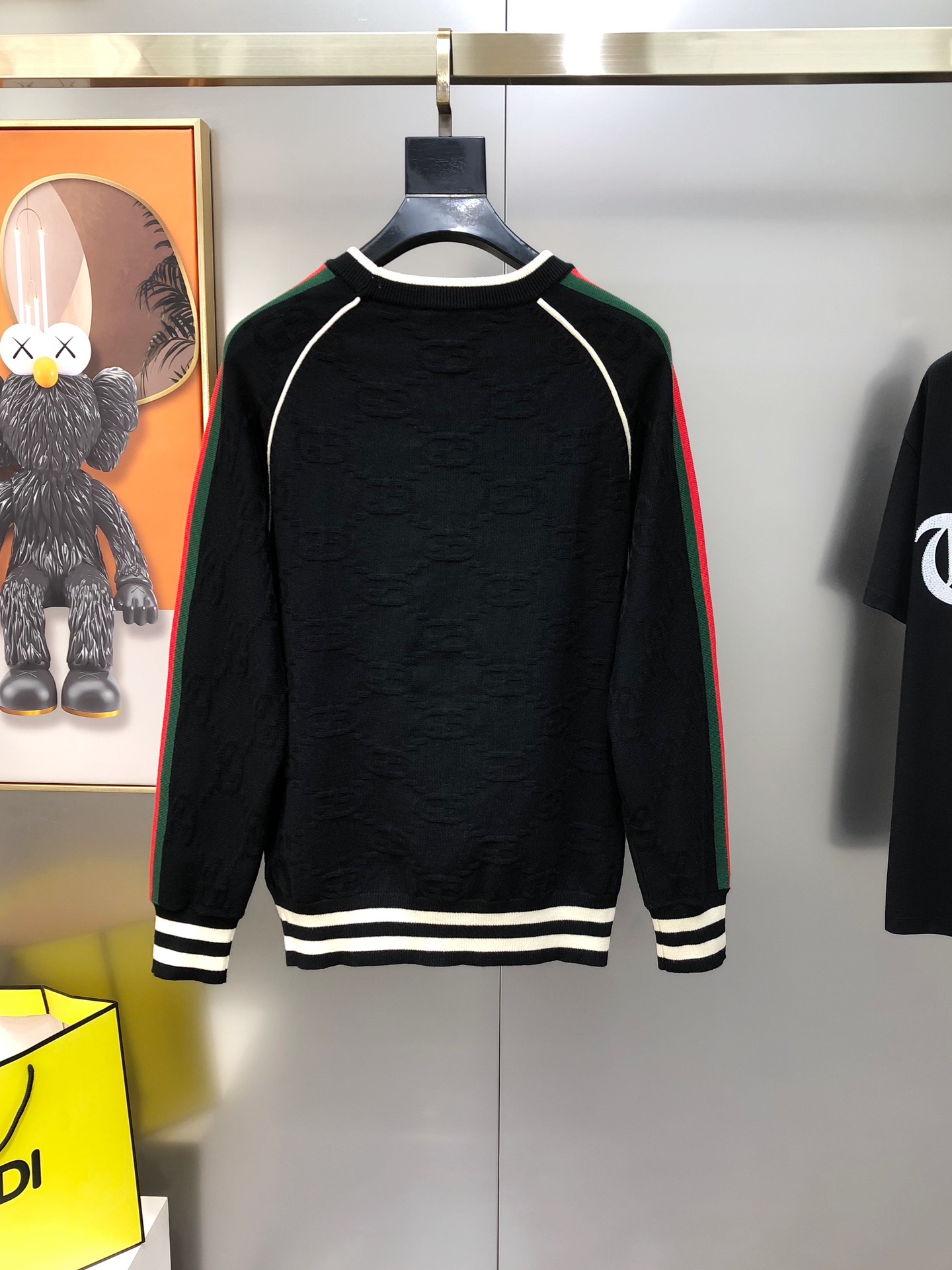 Gucci Male Basic Clothing Wool Black M-l-xl