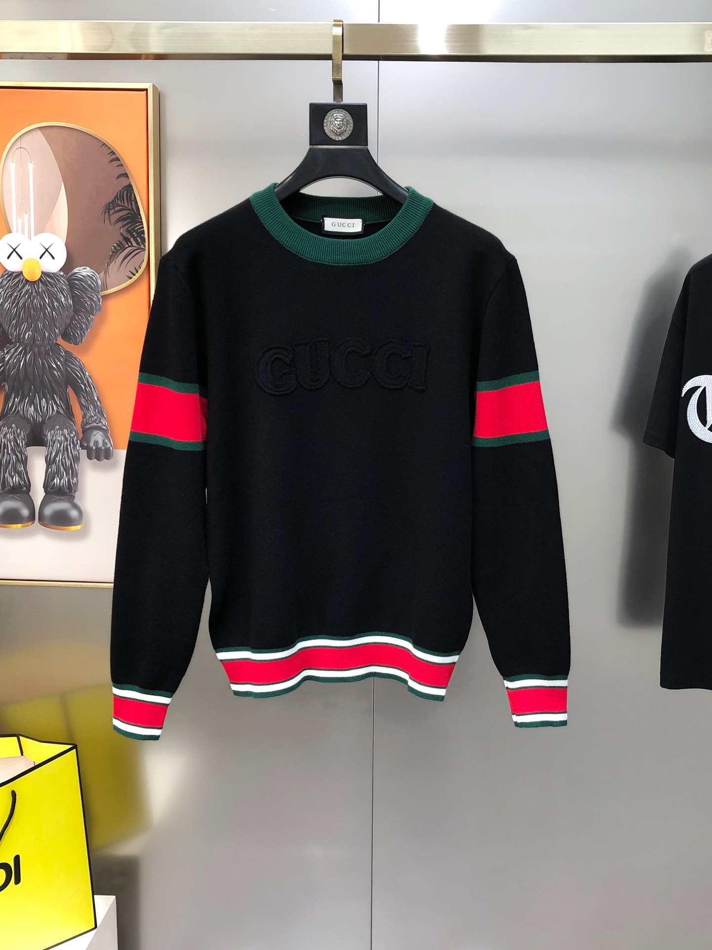 Gucci Male Basic Clothing Wool Black M-l-xl