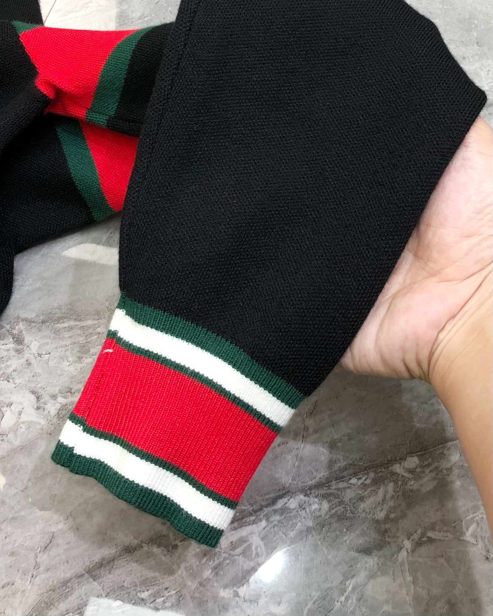 Gucci Male Basic Clothing Wool Black M-l-xl