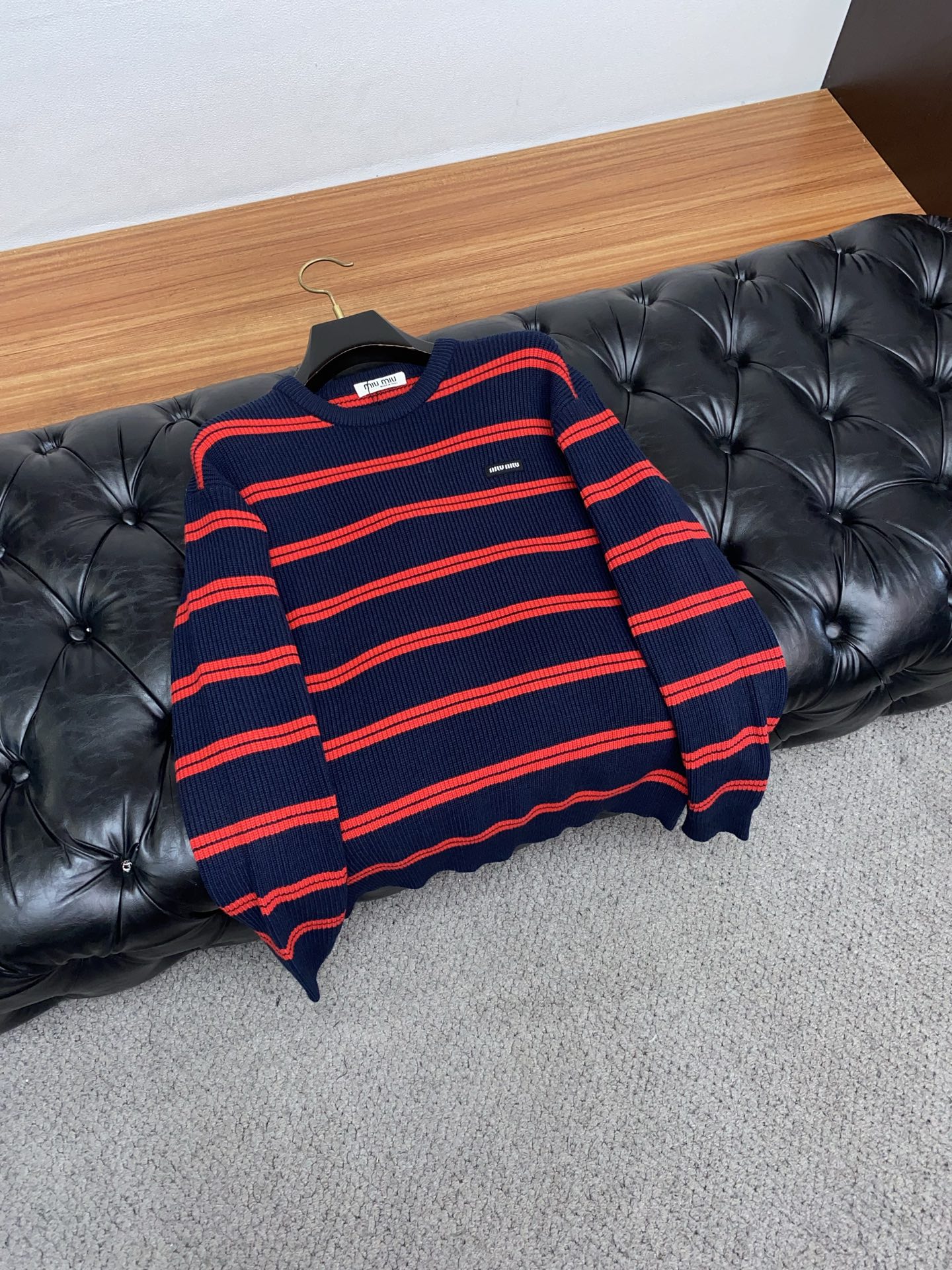 Miu Miu Male Basic Clothing Knitted