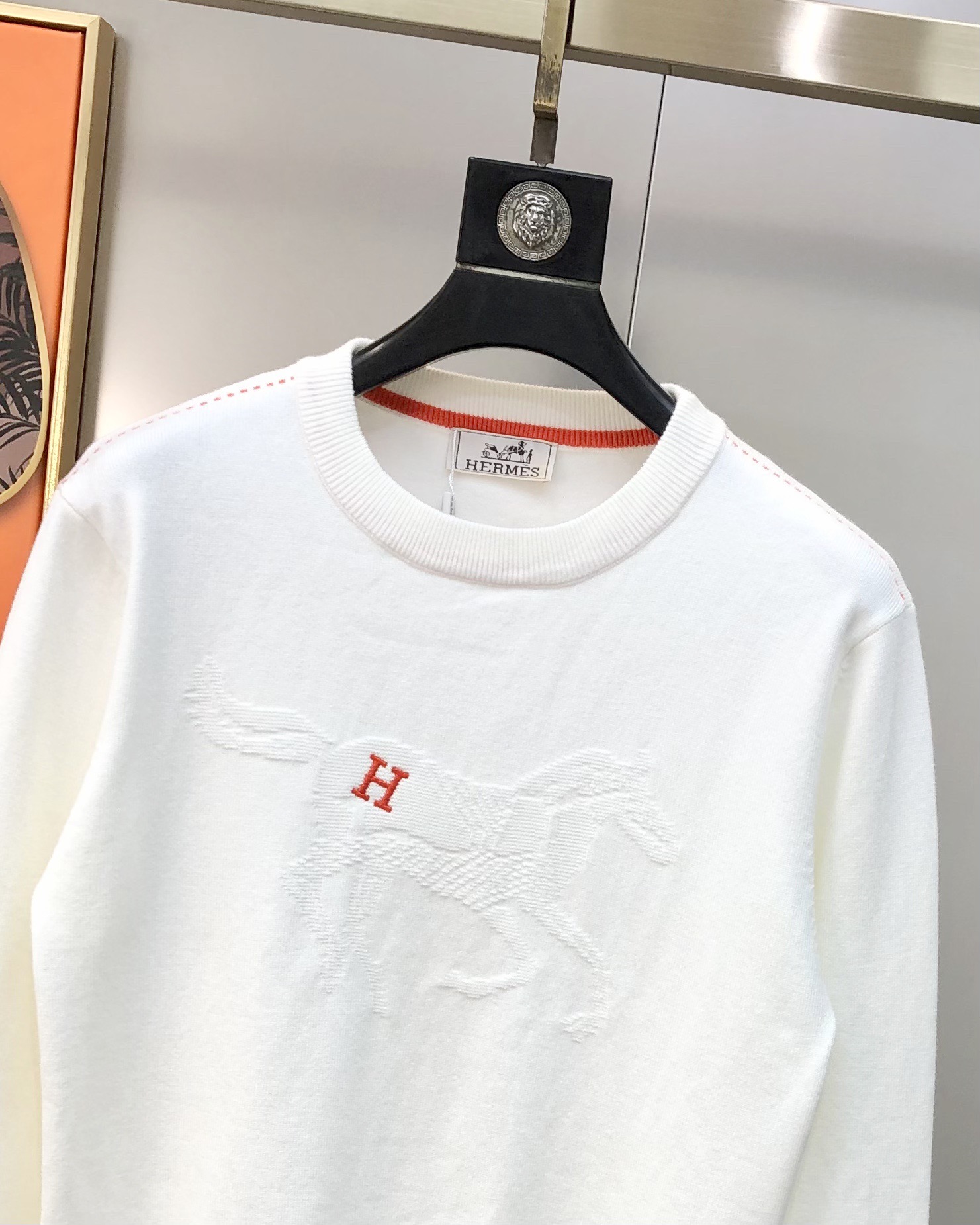 Hermès Male Basic Clothing Wool Black S-m-l-xl