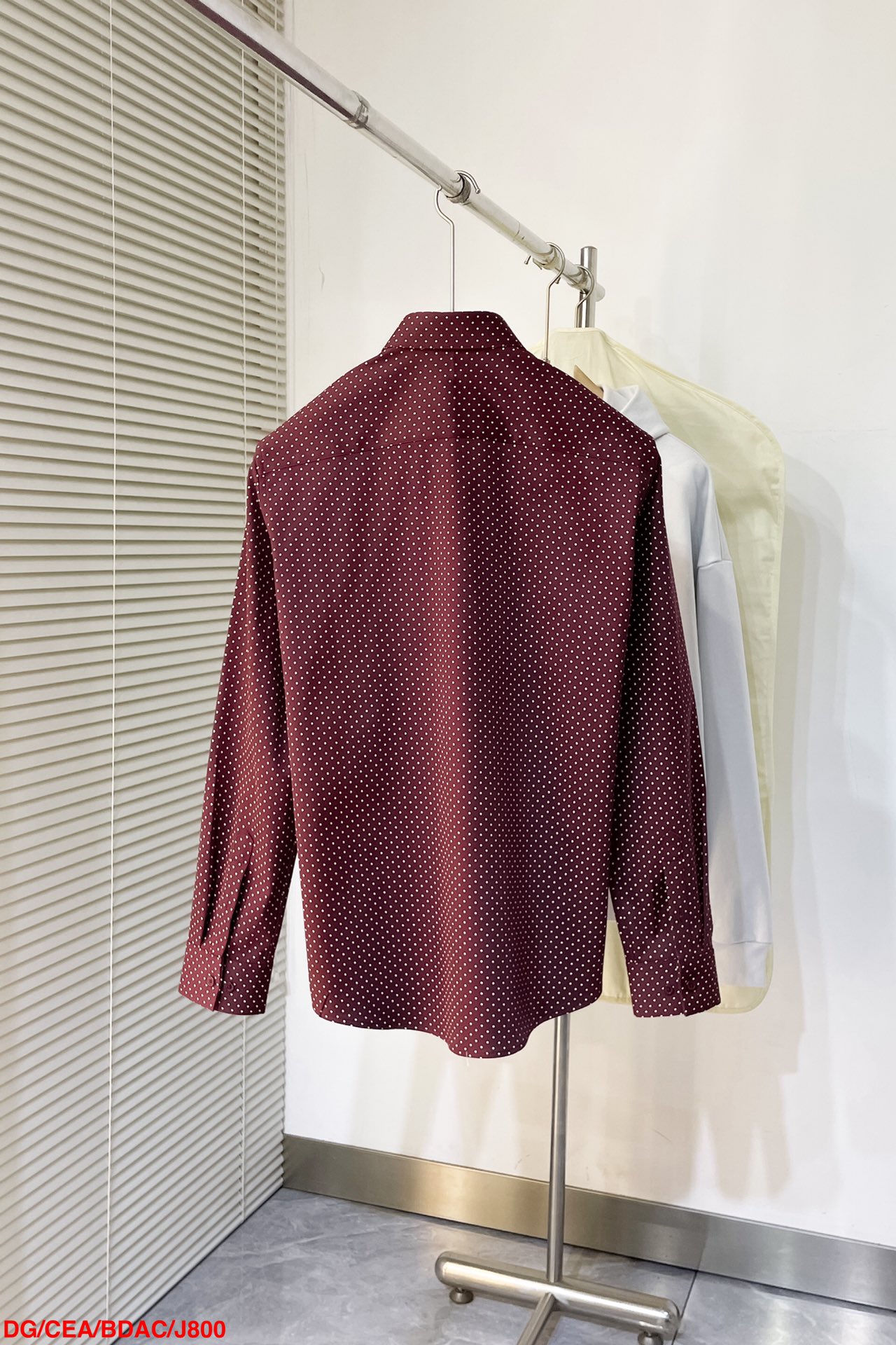 Dolcegabbana Couple Shirt Cotton Blue Loose Fit