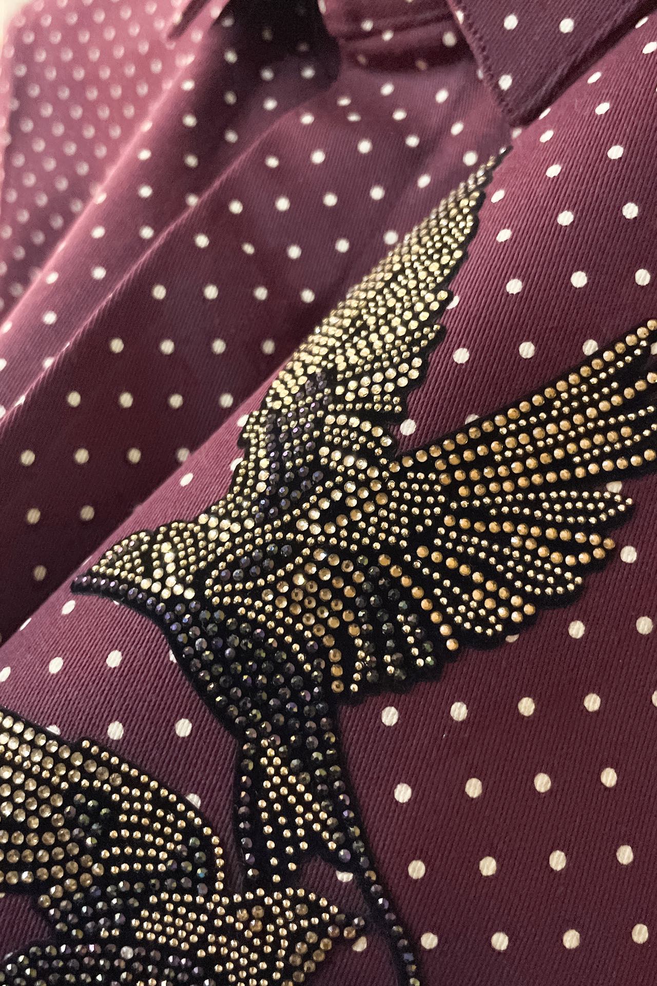 Dolcegabbana Couple Shirt Cotton Blue Loose Fit