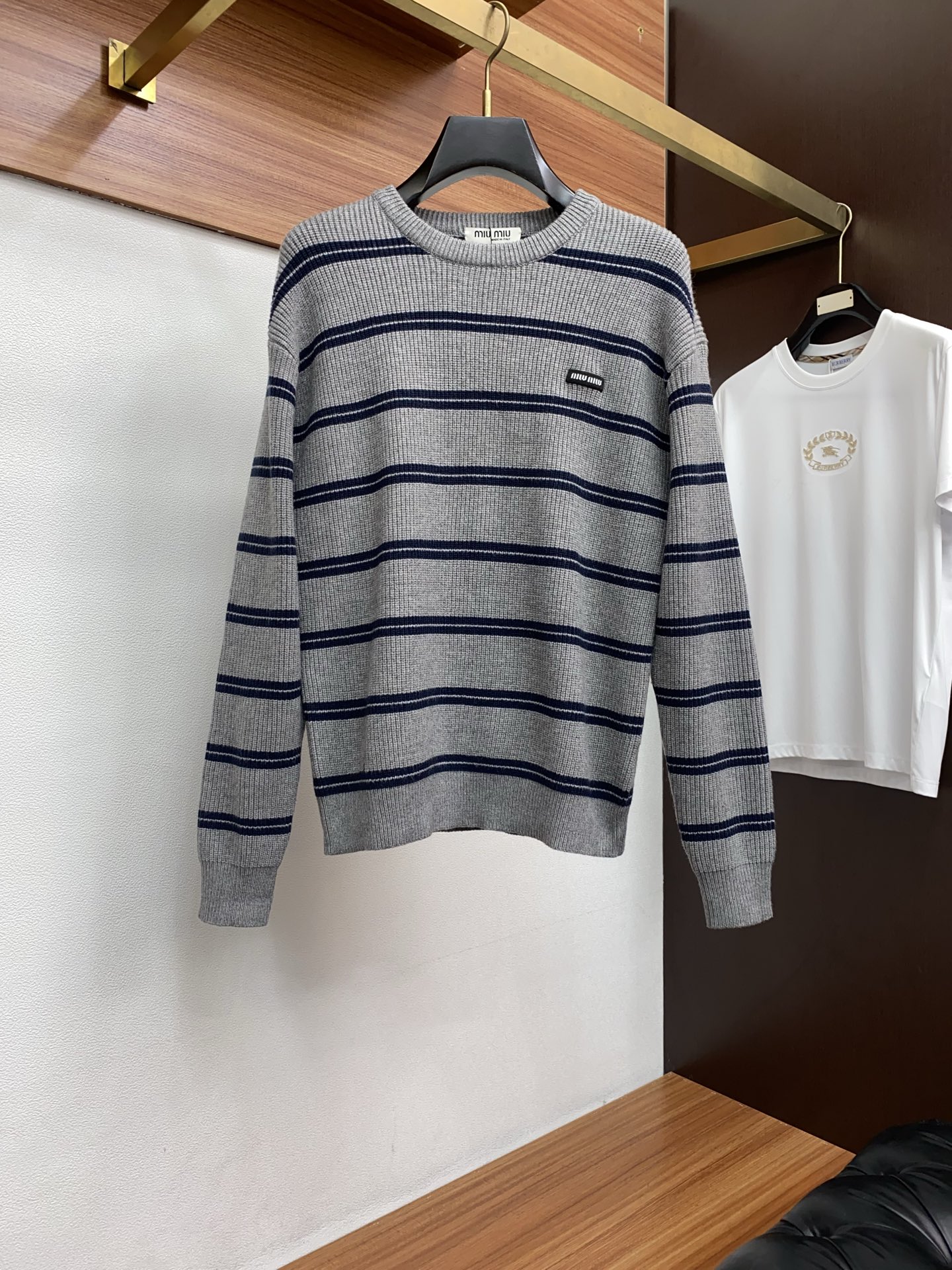 Miu Miu Male Basic Clothing Knitted