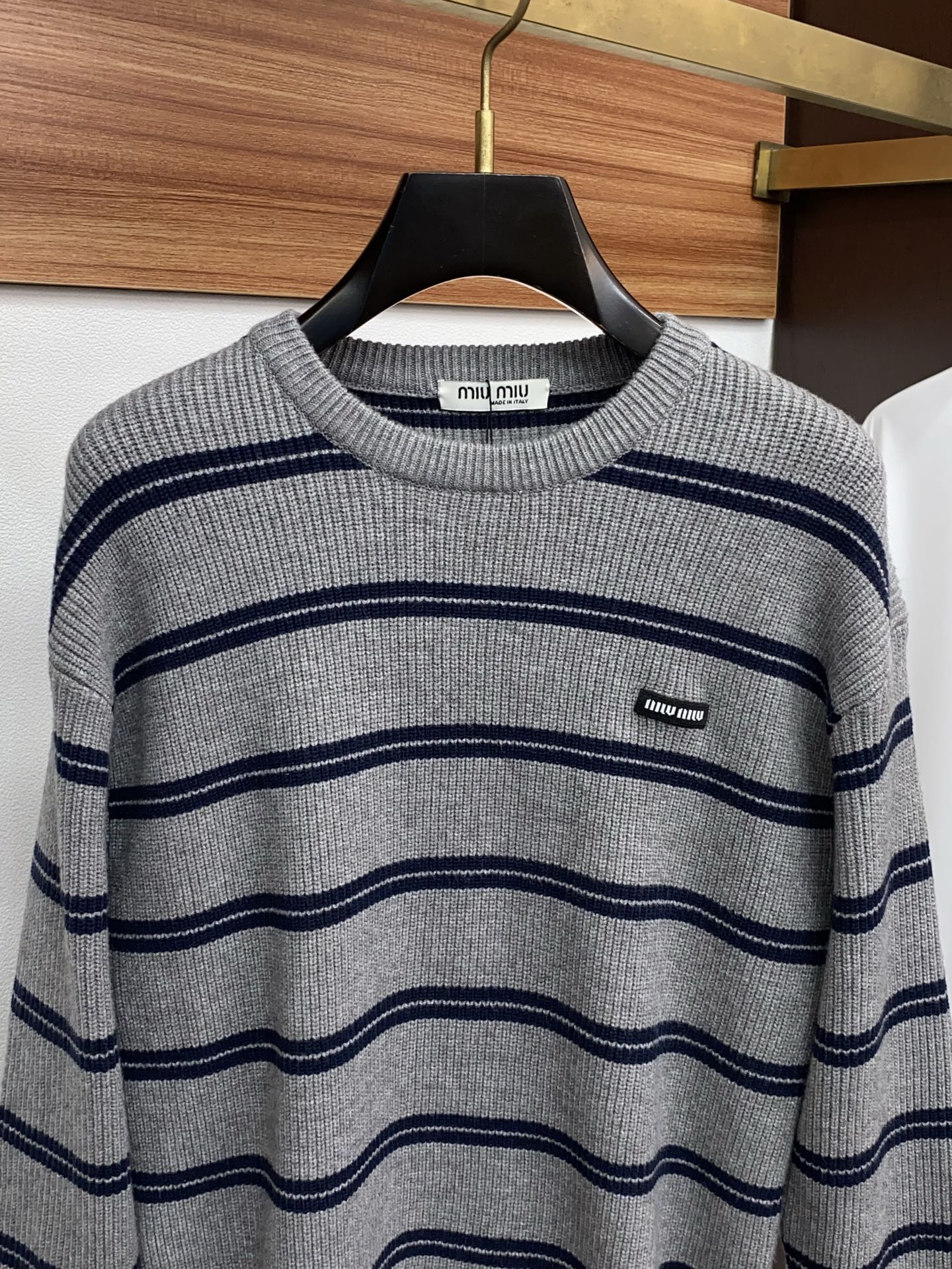 Miu Miu Male Basic Clothing Knitted