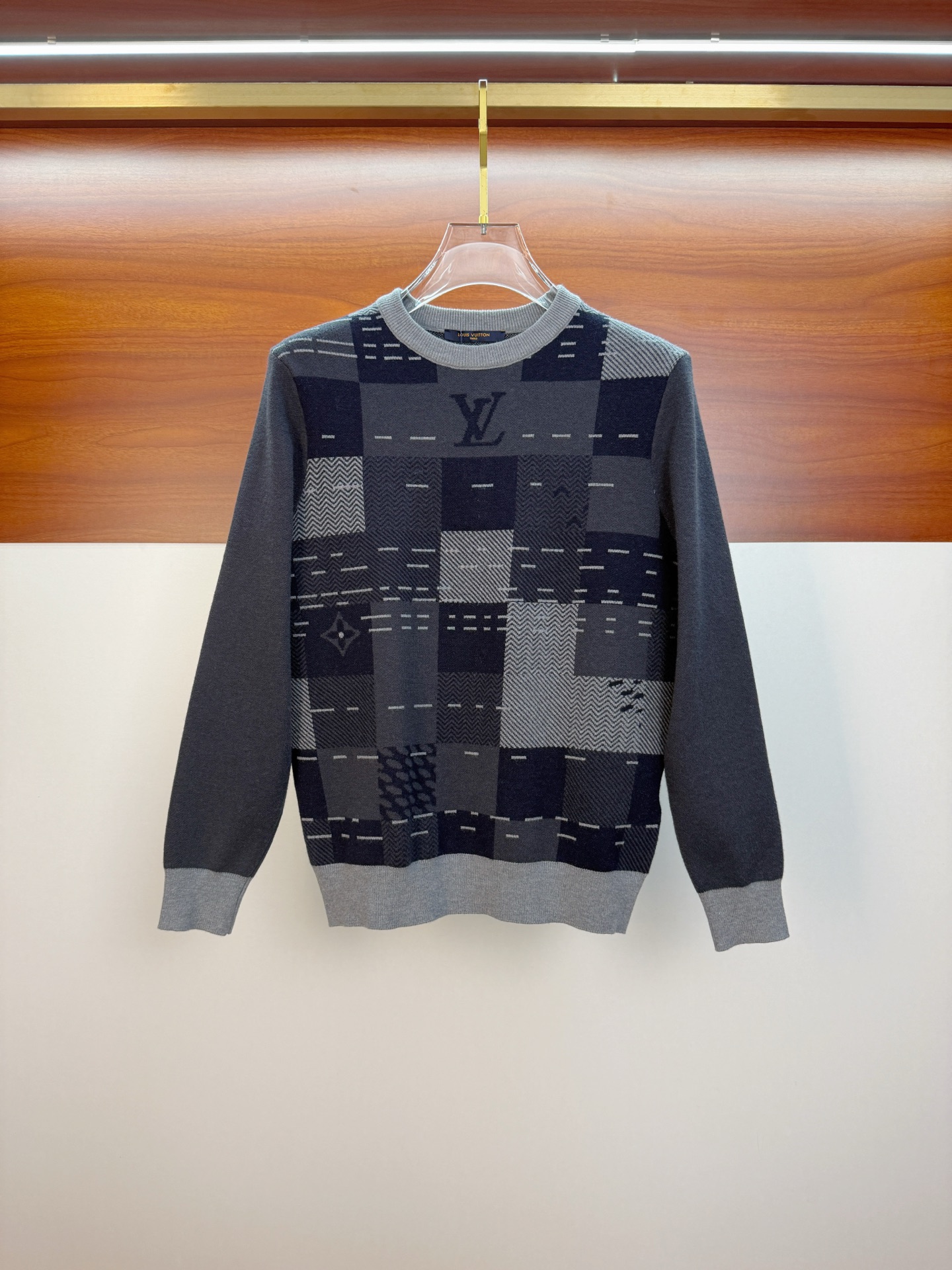 Louis Vuitton Couple Basic Clothing Wool S-l-xl