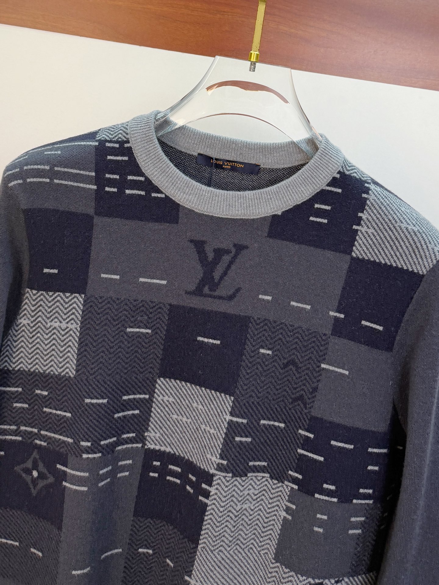 Louis Vuitton Couple Basic Clothing Wool S-l-xl