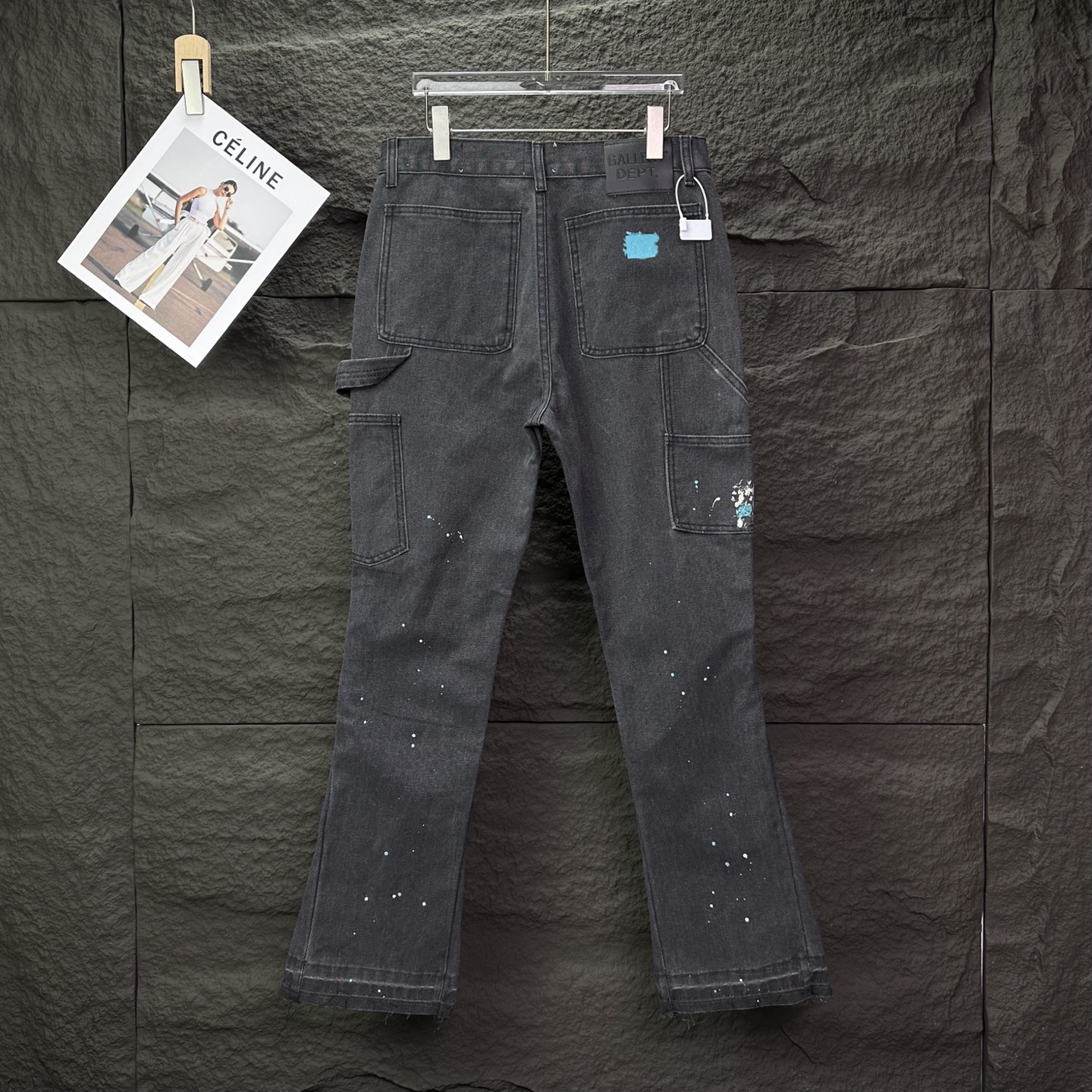 Couple Jeans Gray Loose Fit L
