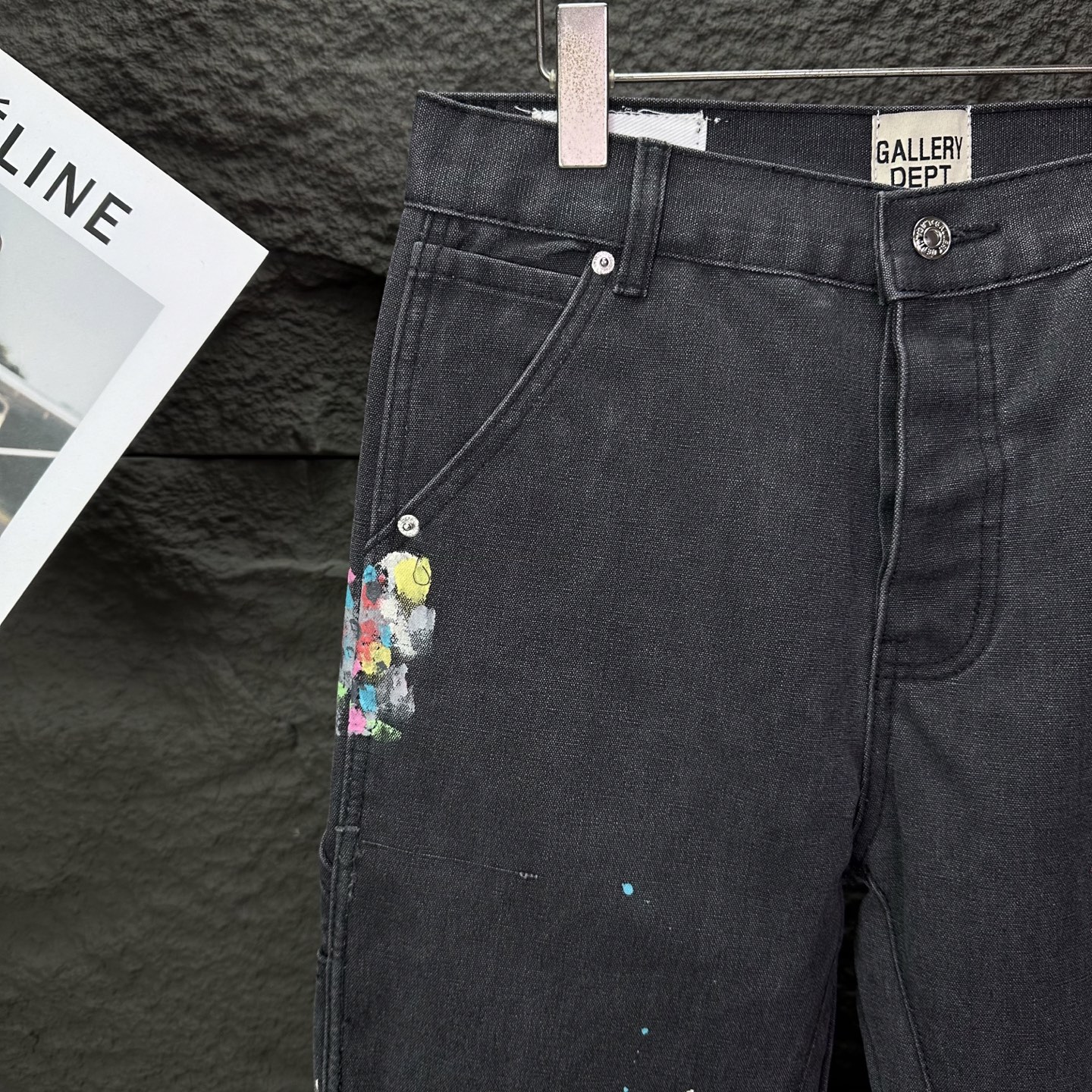 Couple Jeans Gray Loose Fit L