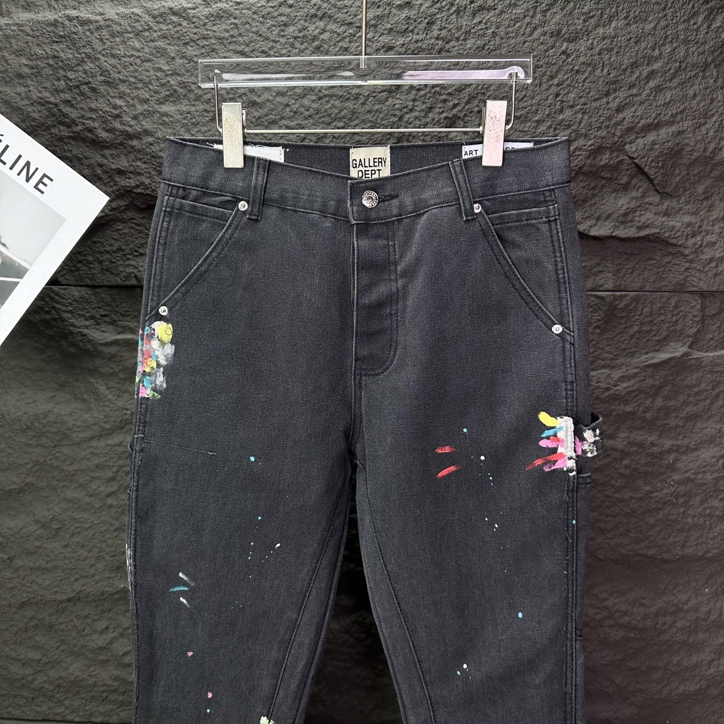 Couple Jeans Gray Loose Fit L