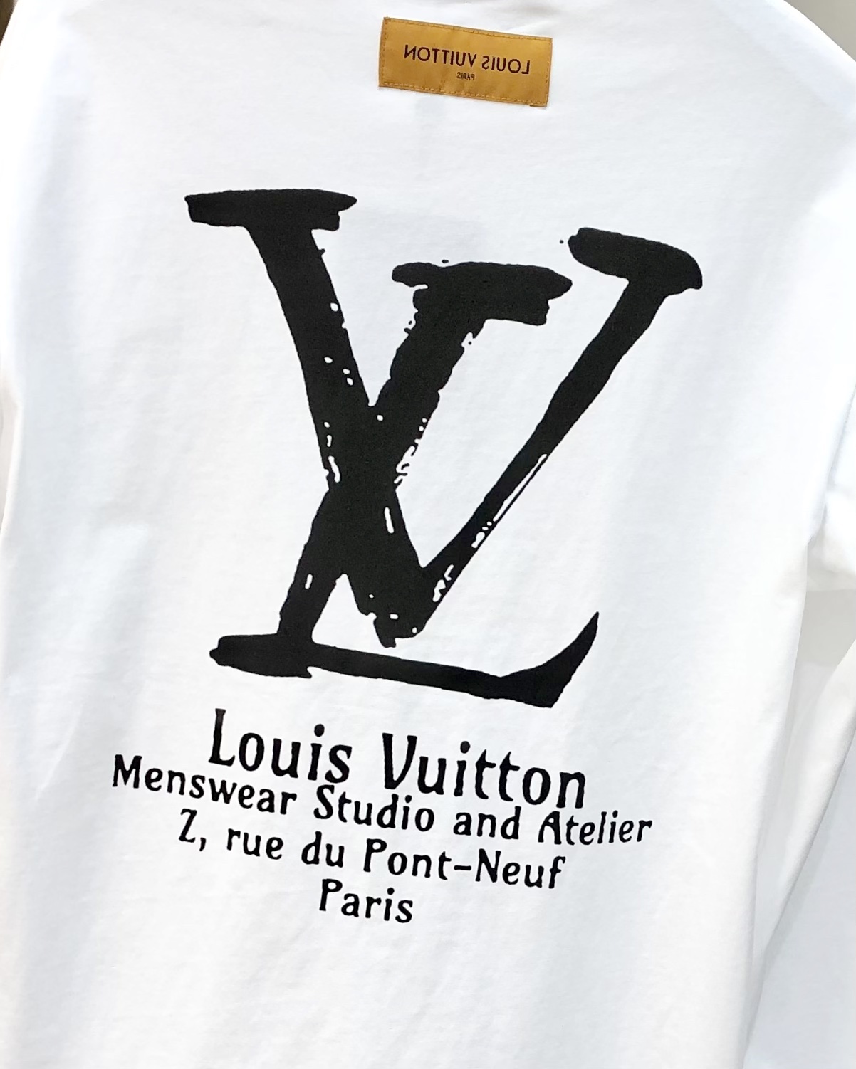 Louis Vuitton Male Basic Clothing Cotton Black Xs-l-xl
