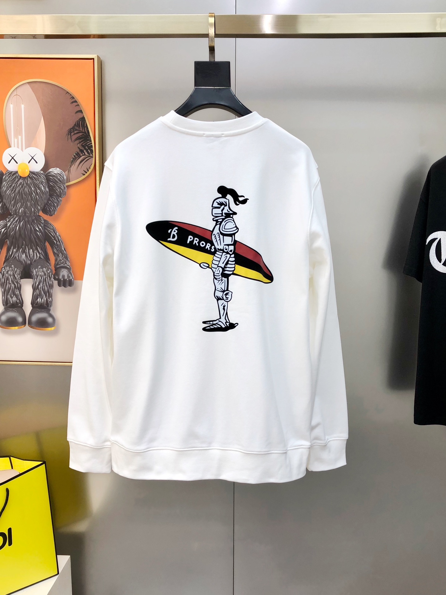 Louis Vuitton Male Hoodie Cotton Red Loose Fit S-m-l-xl