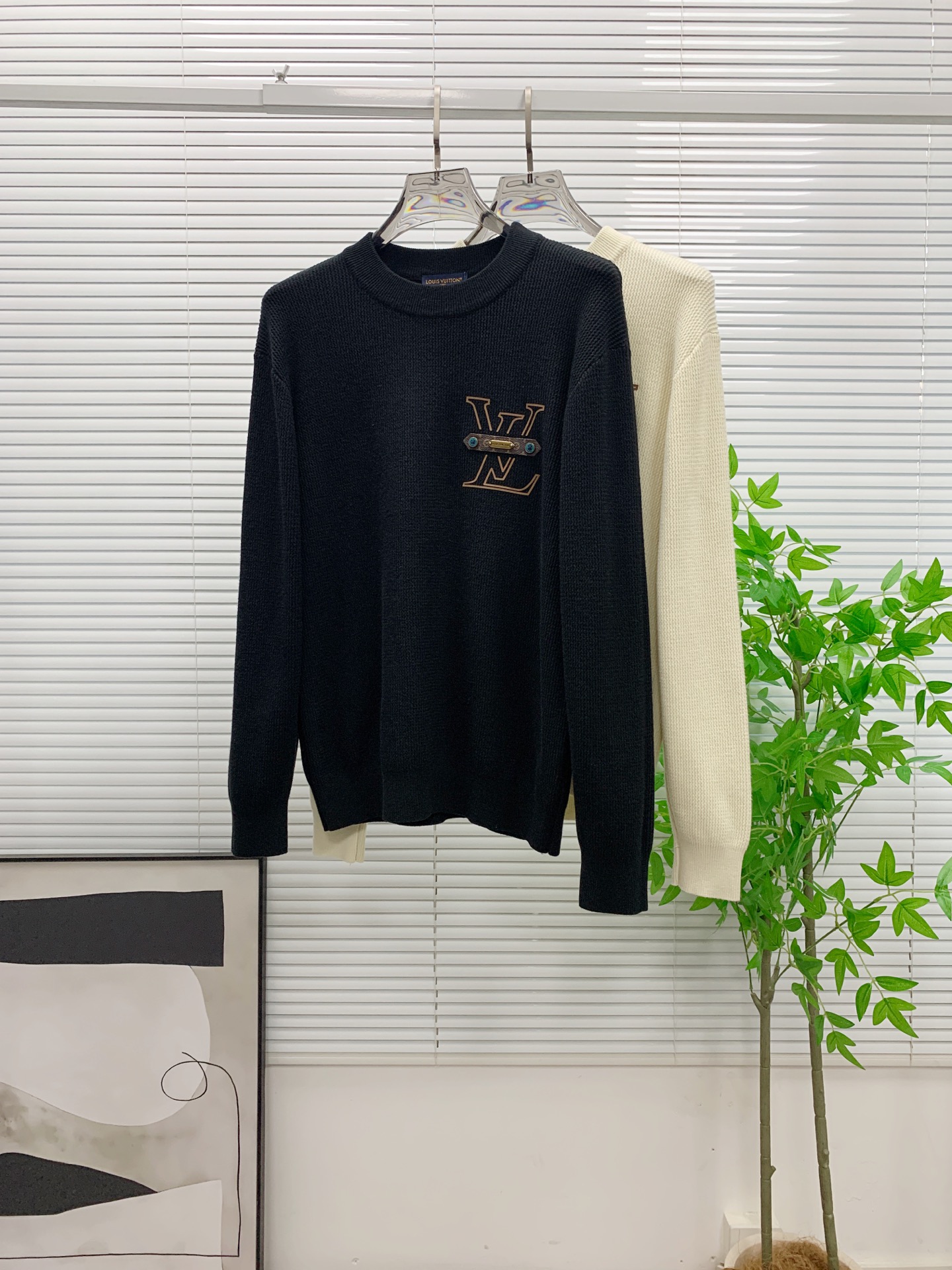 Louis Vuitton Couple Basic Clothing Wool S-m-l-xl
