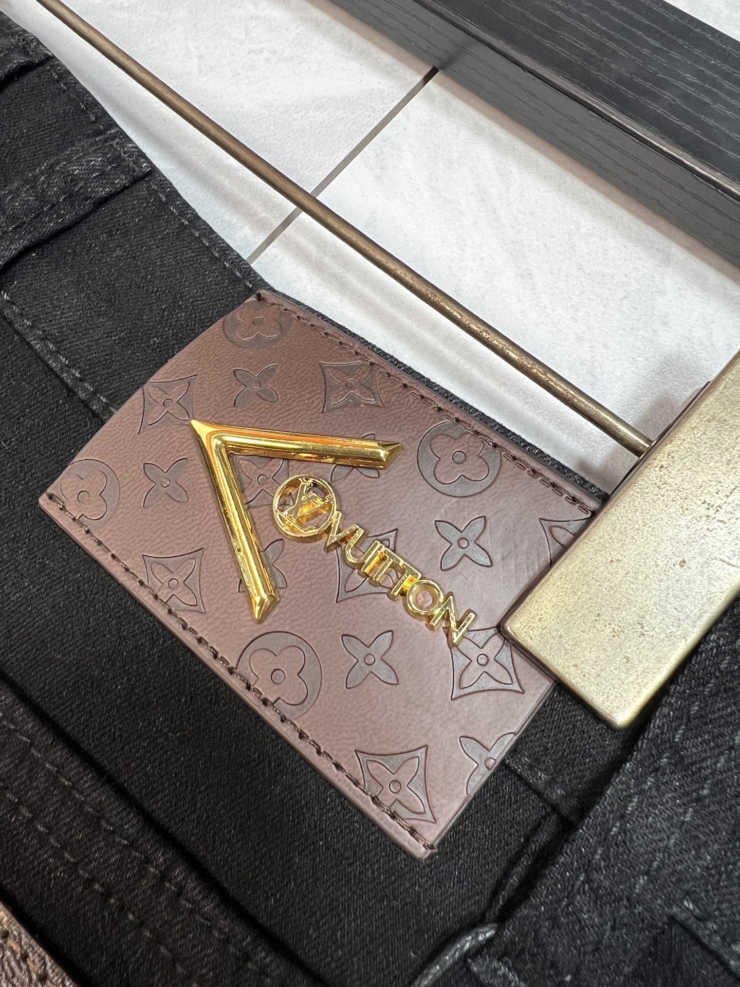 Louis Vuitton Jeans Fleece Lined L-175140-32