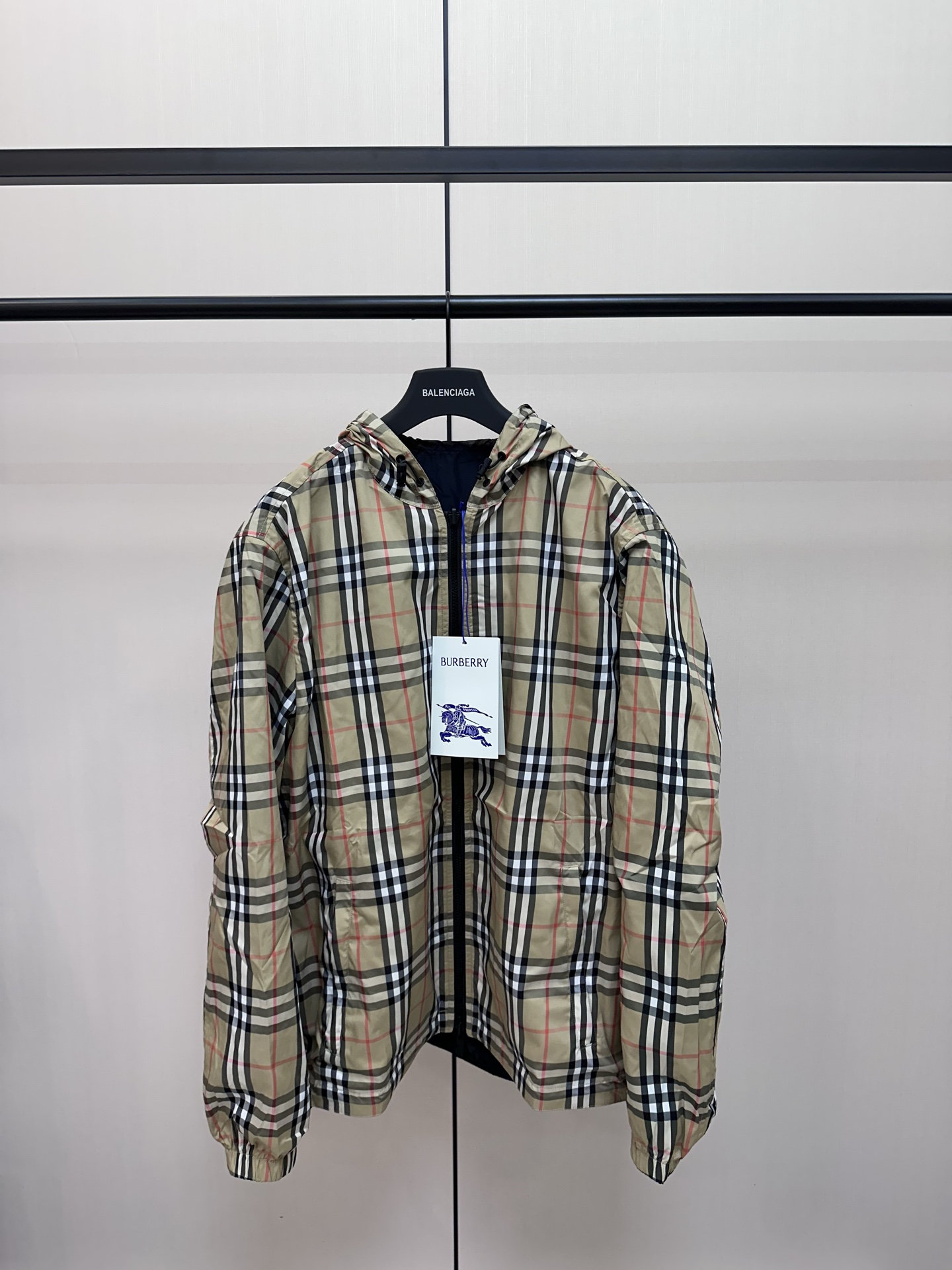 Burberry Couple Basic Clothing Plaid M-xl
