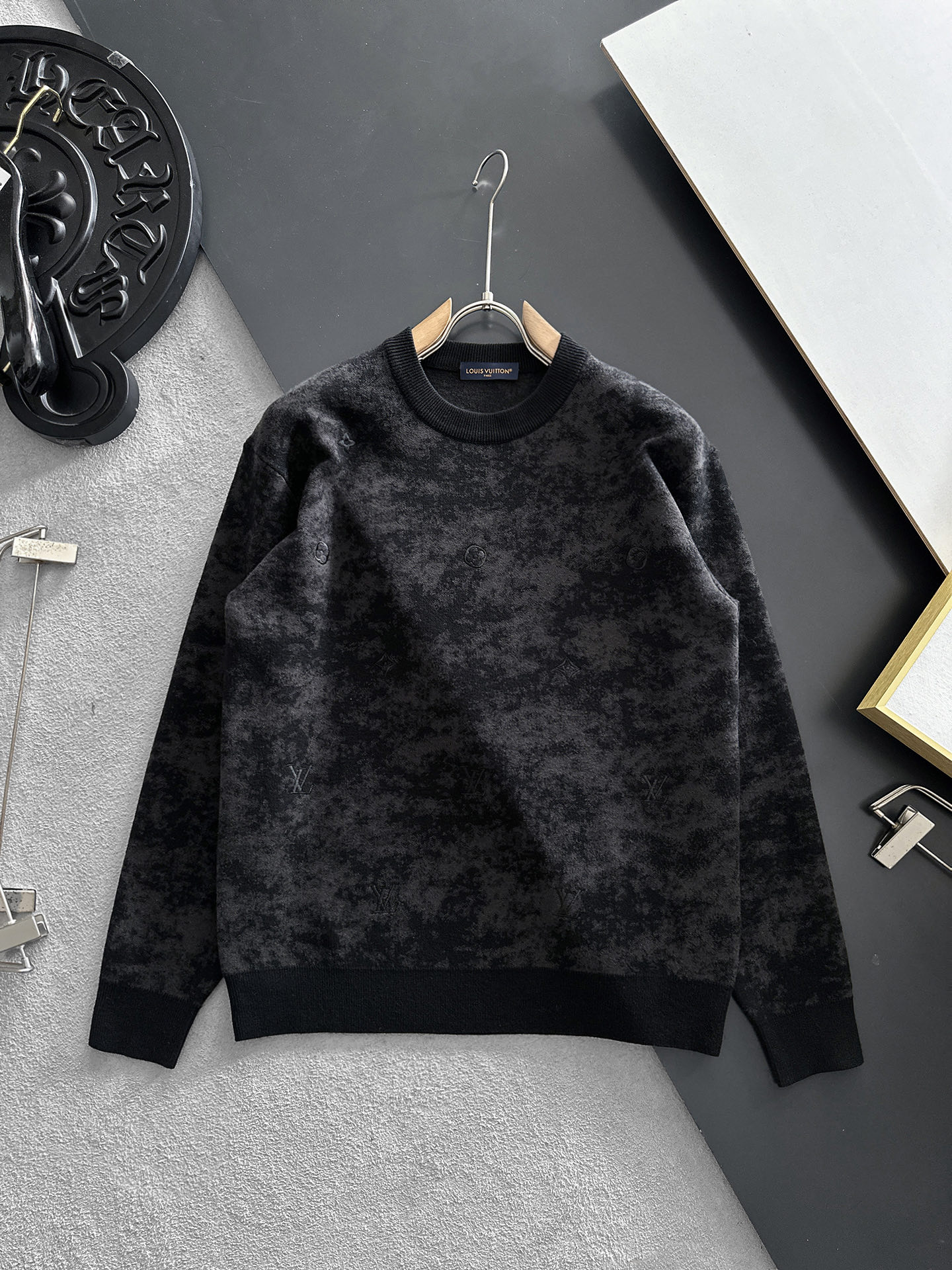 Louis Vuitton Couple Basic Clothing Wool M-l-xl